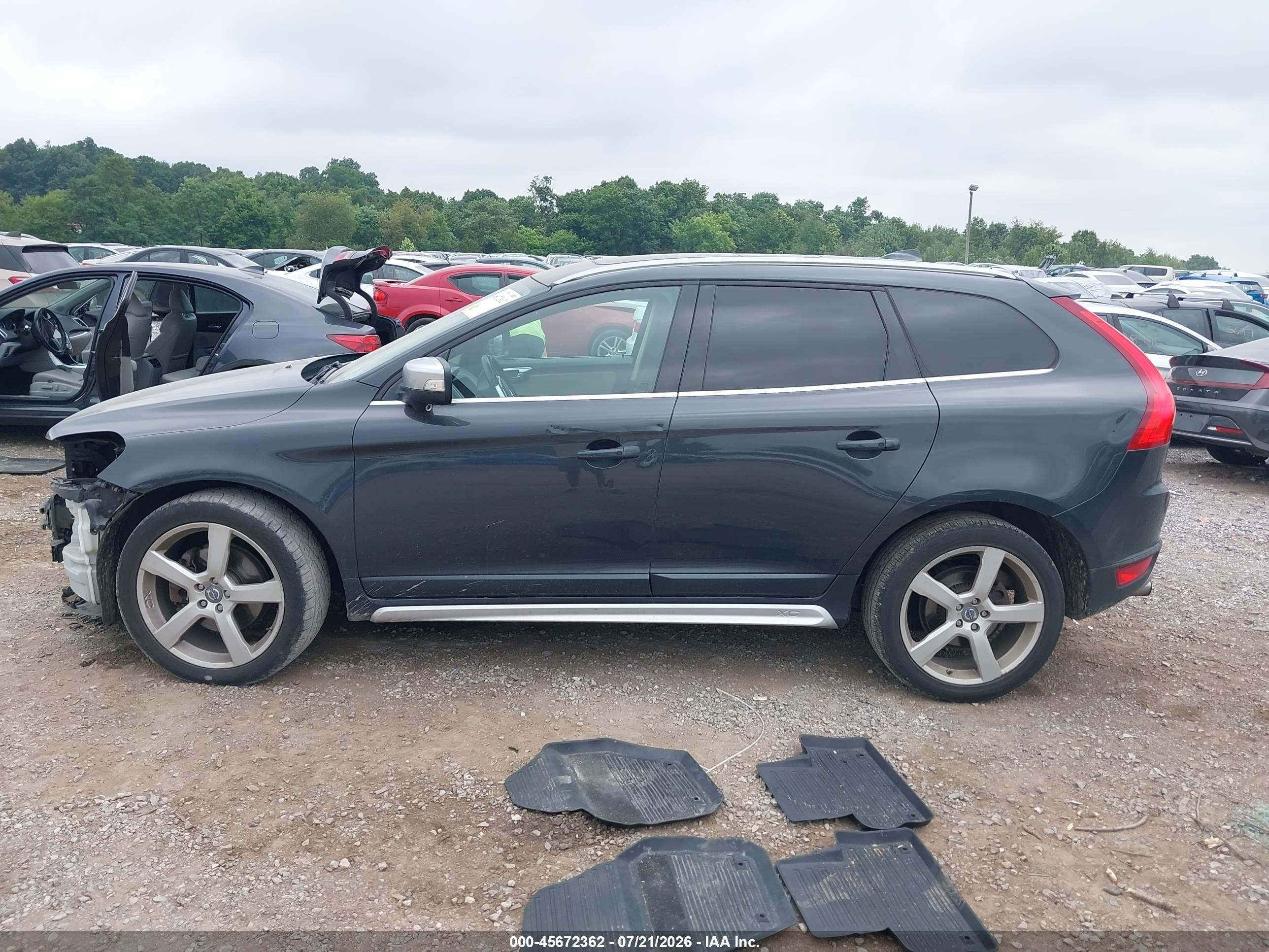 2012 Volvo Xc60 T6 Premier Plus Gray vin: YV4902DZ3C2269580