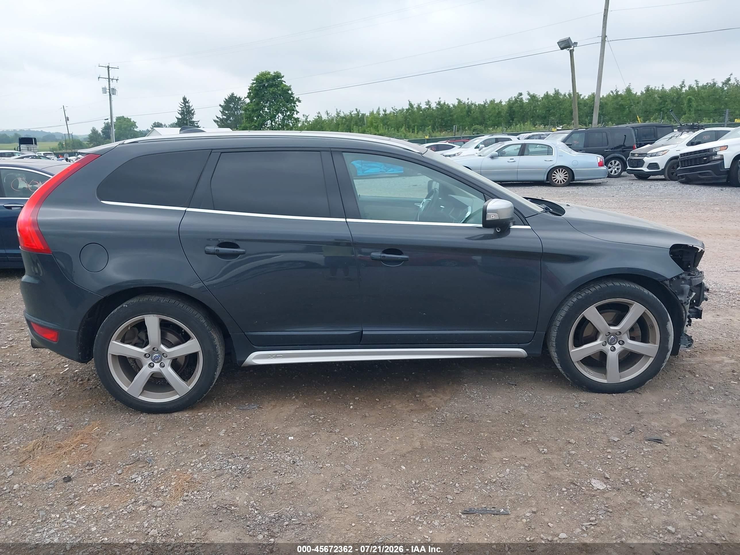 2012 Volvo Xc60 T6 Premier Plus Gray vin: YV4902DZ3C2269580