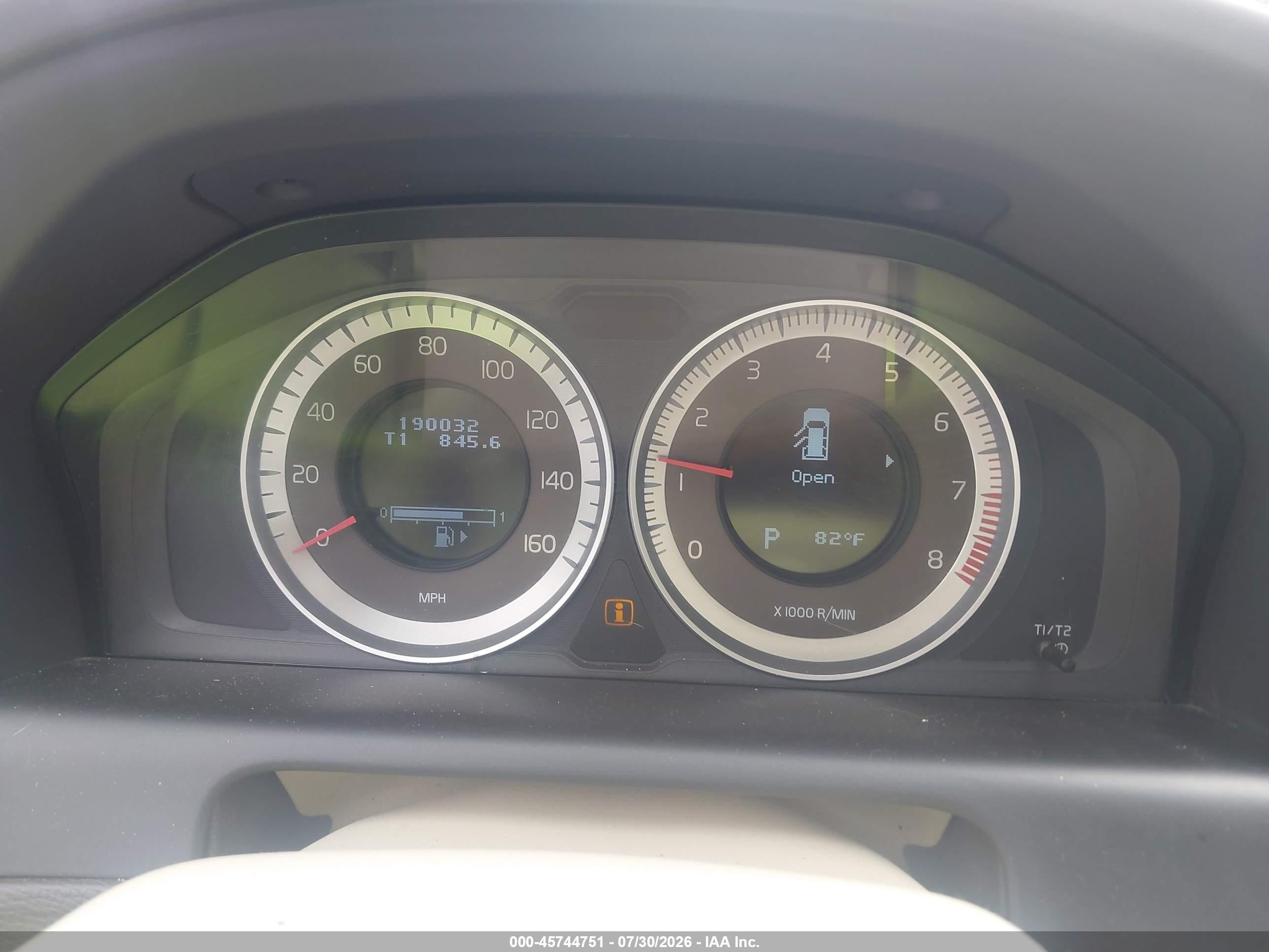 2012 Volvo Xc60 T6 Premier Plus Brown vin: YV4902DZ3C2295614