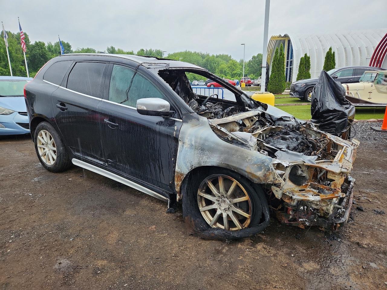2013 Volvo Xc60 T6 Black vin: YV4902DZ3D2382138