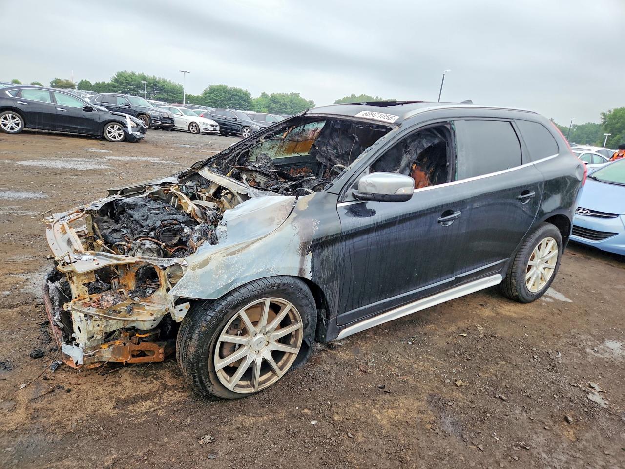 2013 Volvo Xc60 T6 Black vin: YV4902DZ3D2382138