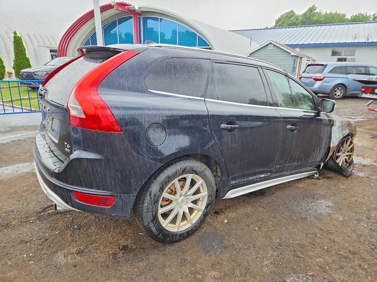 2013 Volvo Xc60 T6 Black vin: YV4902DZ3D2382138