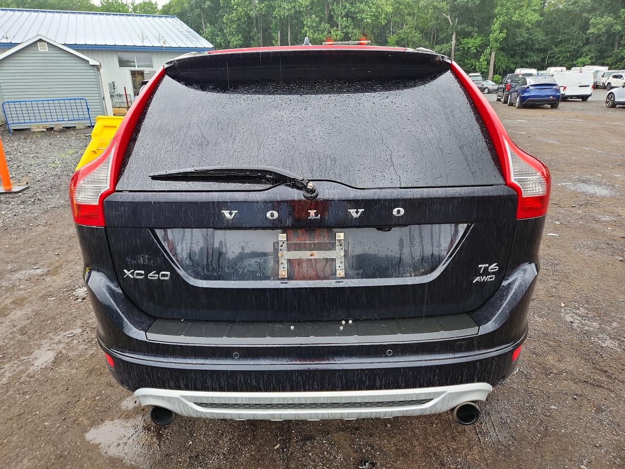 2013 Volvo Xc60 T6 Black vin: YV4902DZ3D2382138