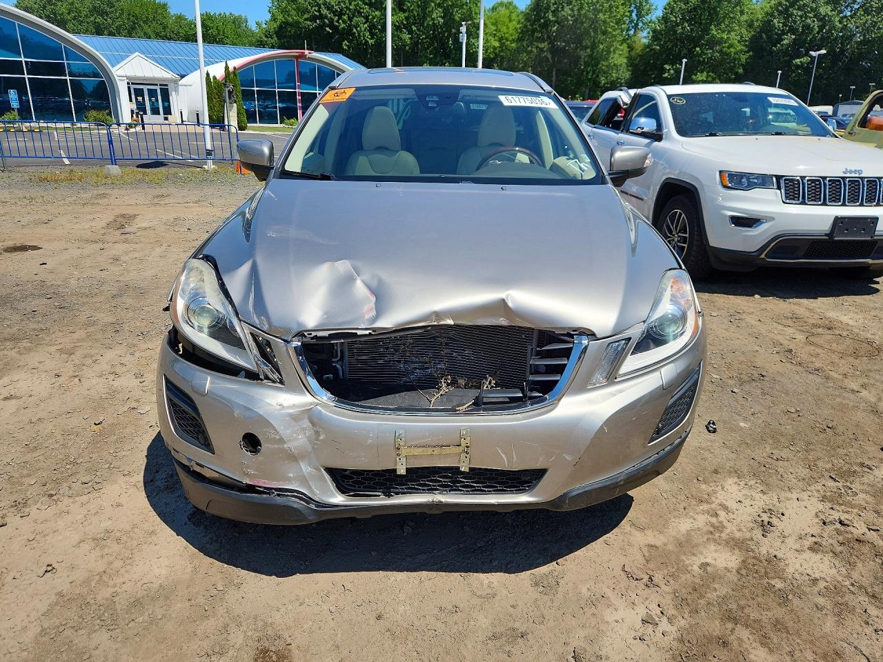 2013 Volvo Xc60 T6 Silver vin: YV4902DZ3D2407359