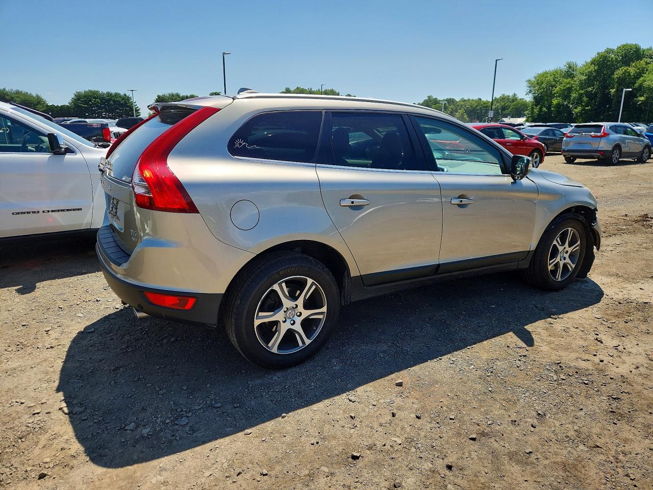 2013 Volvo Xc60 T6 Silver vin: YV4902DZ3D2407359