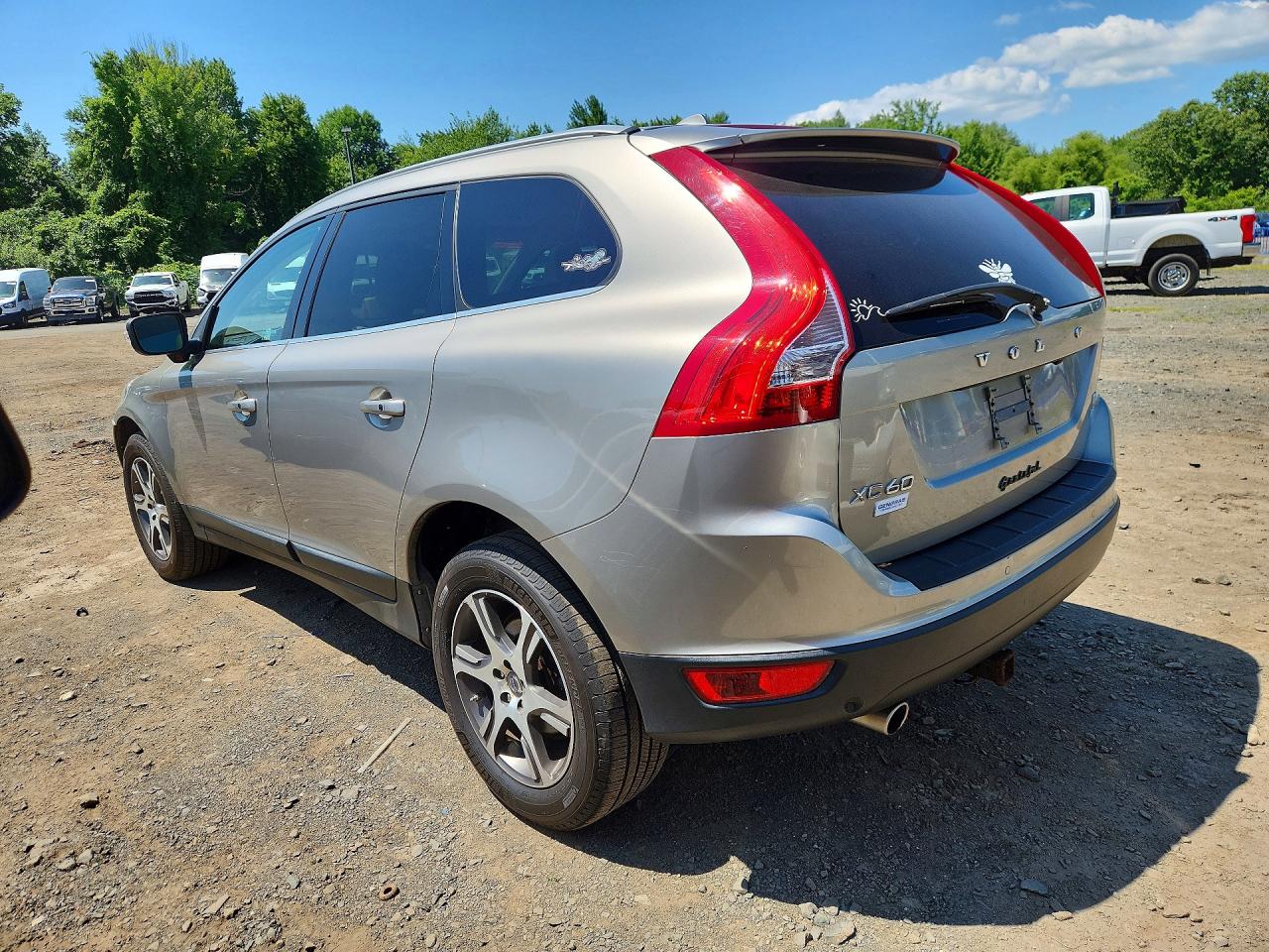 2013 Volvo Xc60 T6 Silver vin: YV4902DZ3D2407359