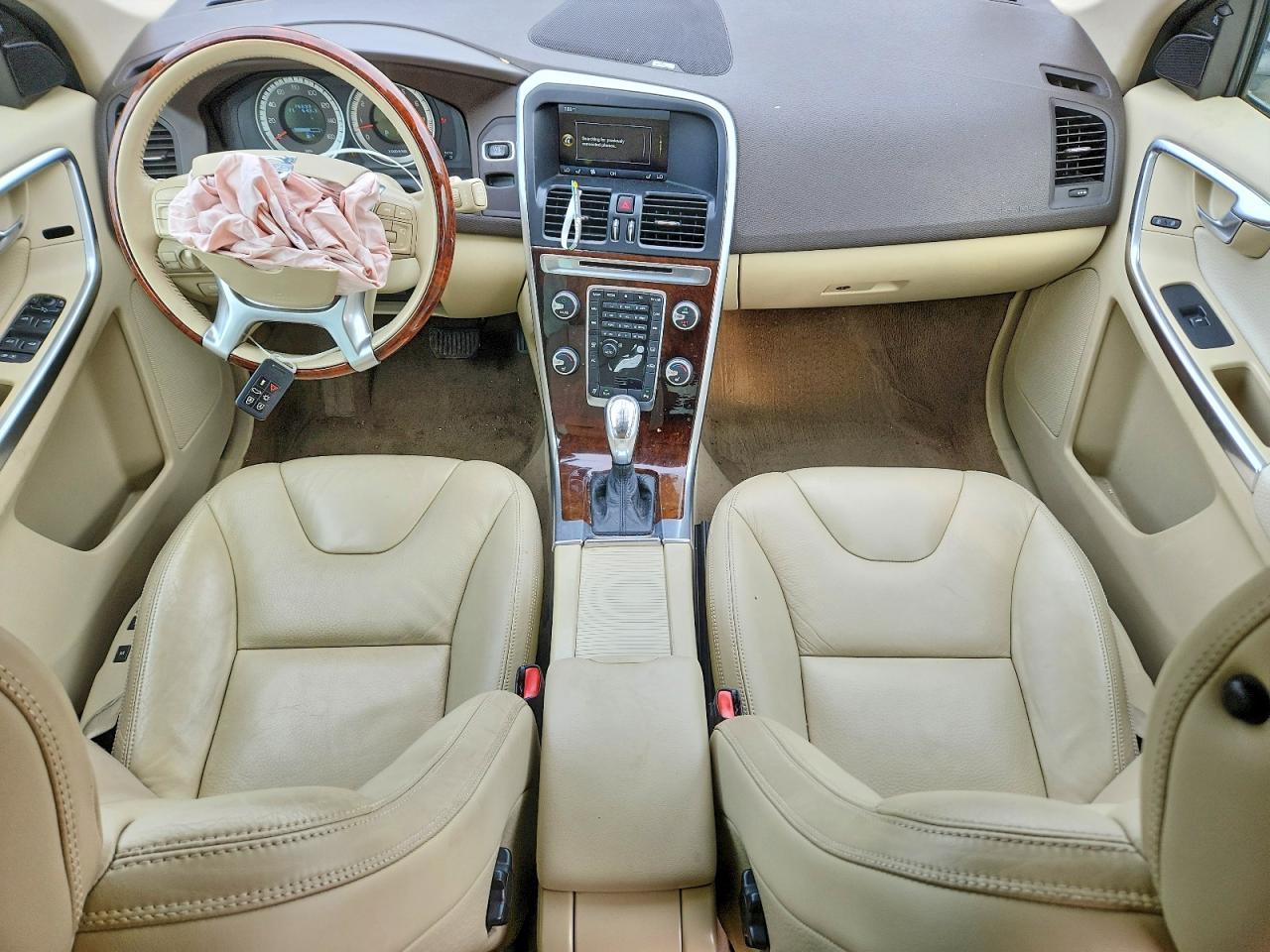 2013 Volvo Xc60 T6 White vin: YV4902DZ3D2453595