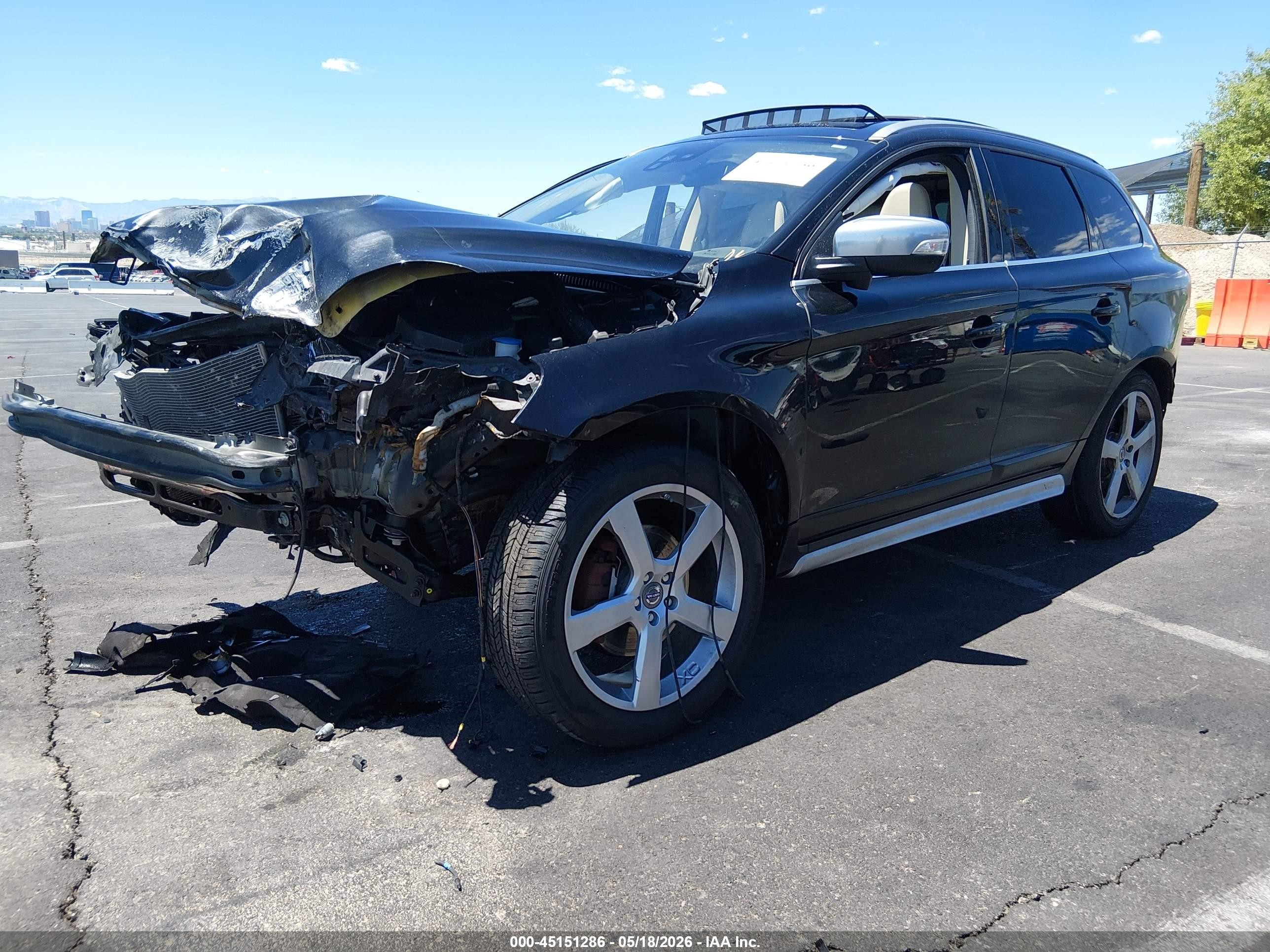 2011 Volvo Xc60 T6/t6 R-design Black vin: YV4902DZ4B2140570