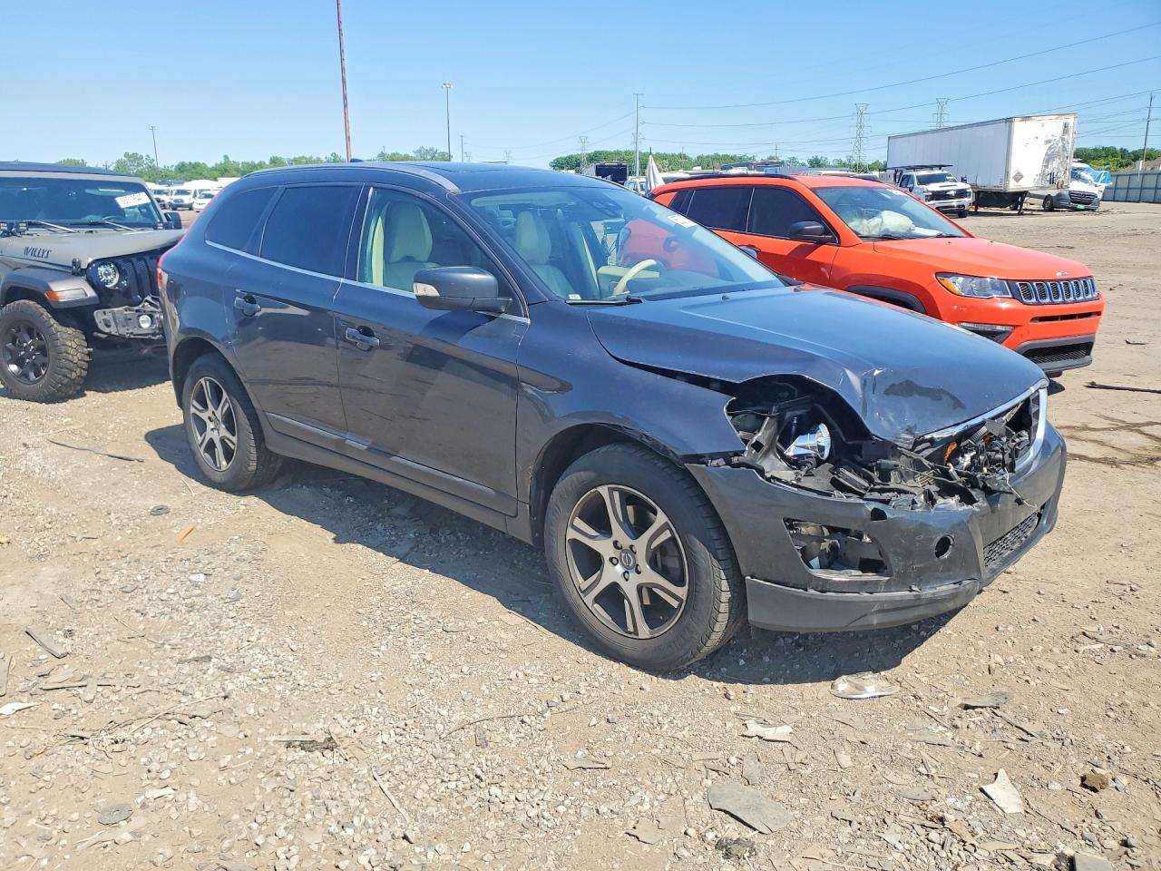 2011 Volvo Xc60 T6 Charcoal vin: YV4902DZ4B2149169