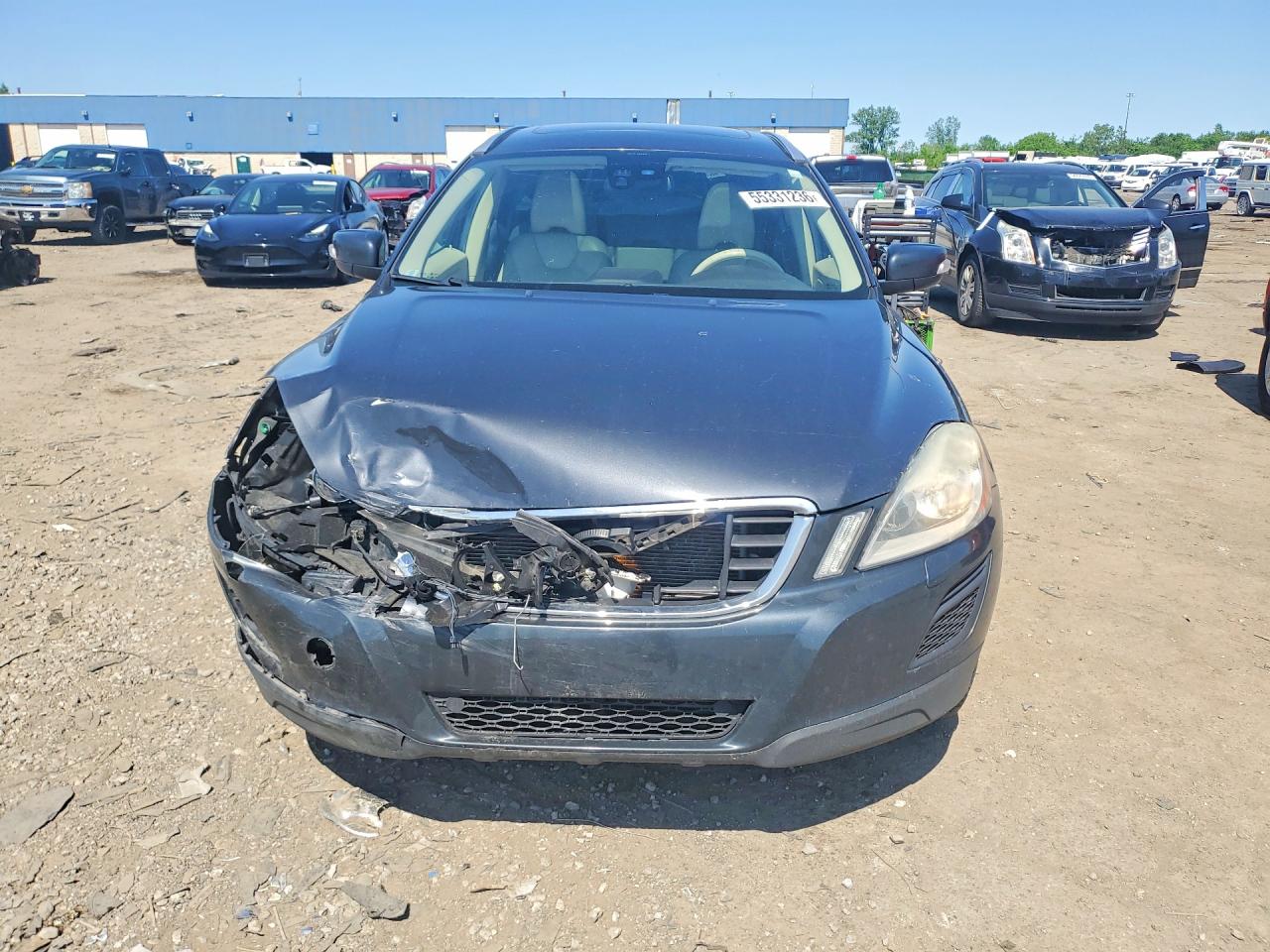 2011 Volvo Xc60 T6 Charcoal vin: YV4902DZ4B2149169