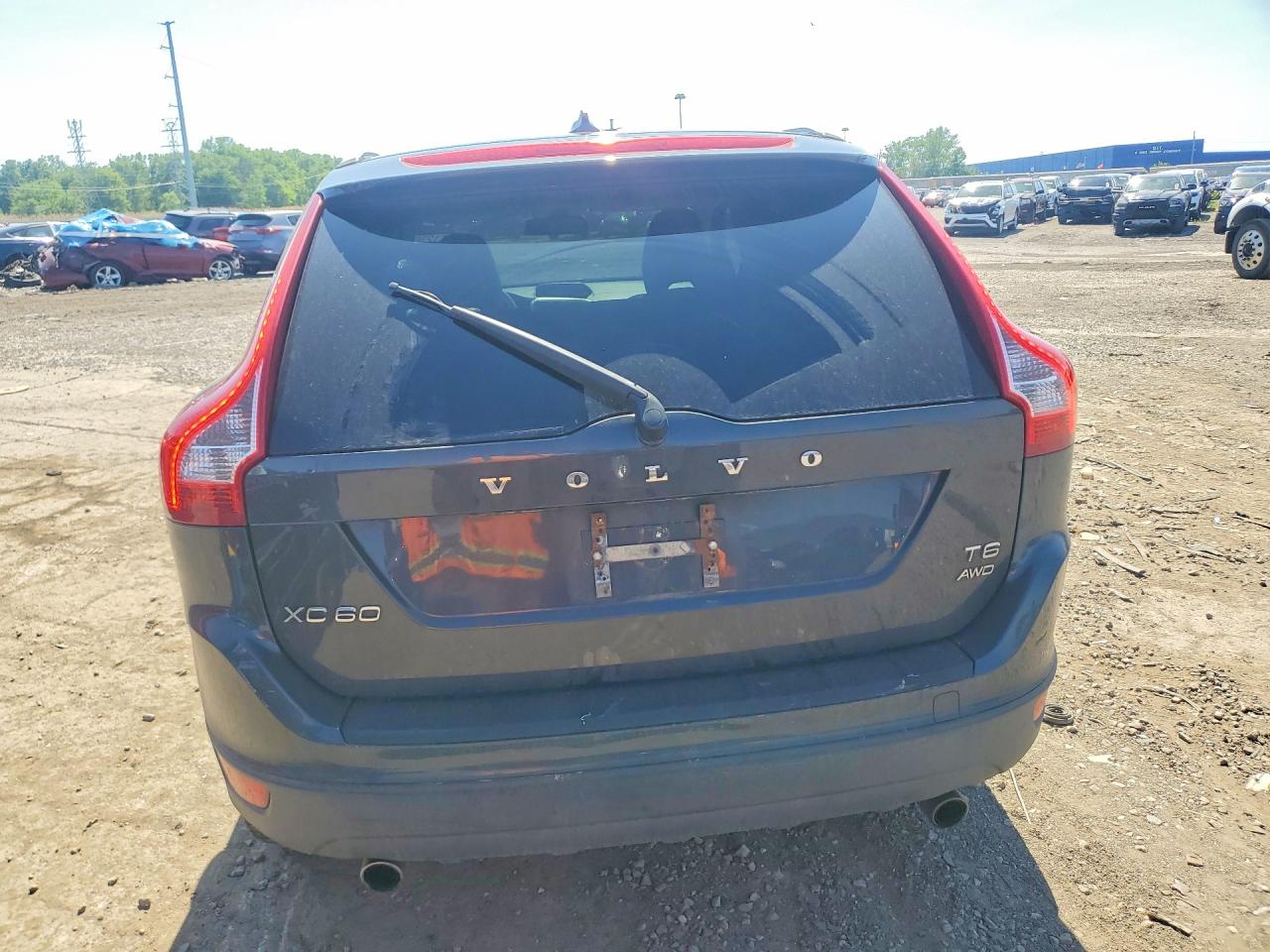 2011 Volvo Xc60 T6 Charcoal vin: YV4902DZ4B2149169