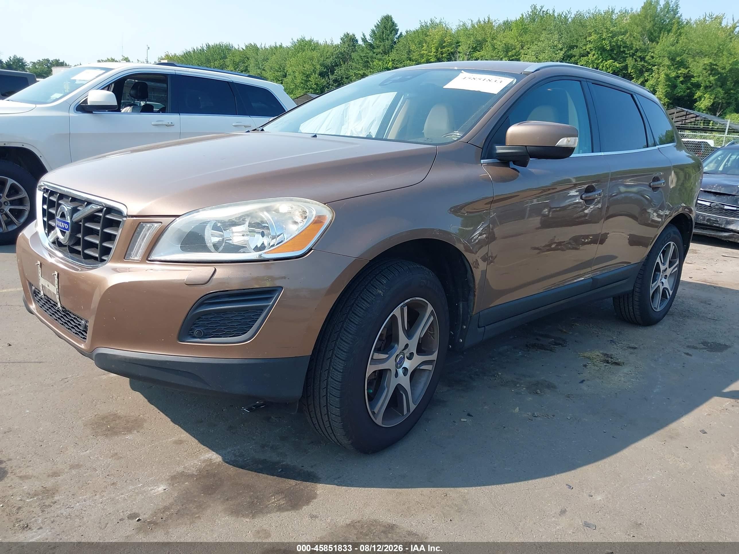 2012 Volvo Xc60 T6/t6 Platinum/t6 Premier Plus/t6 R-design/t6 R-design Platinum/t6 R-design Premier Plus Brown vin: YV4902DZ4C2314882