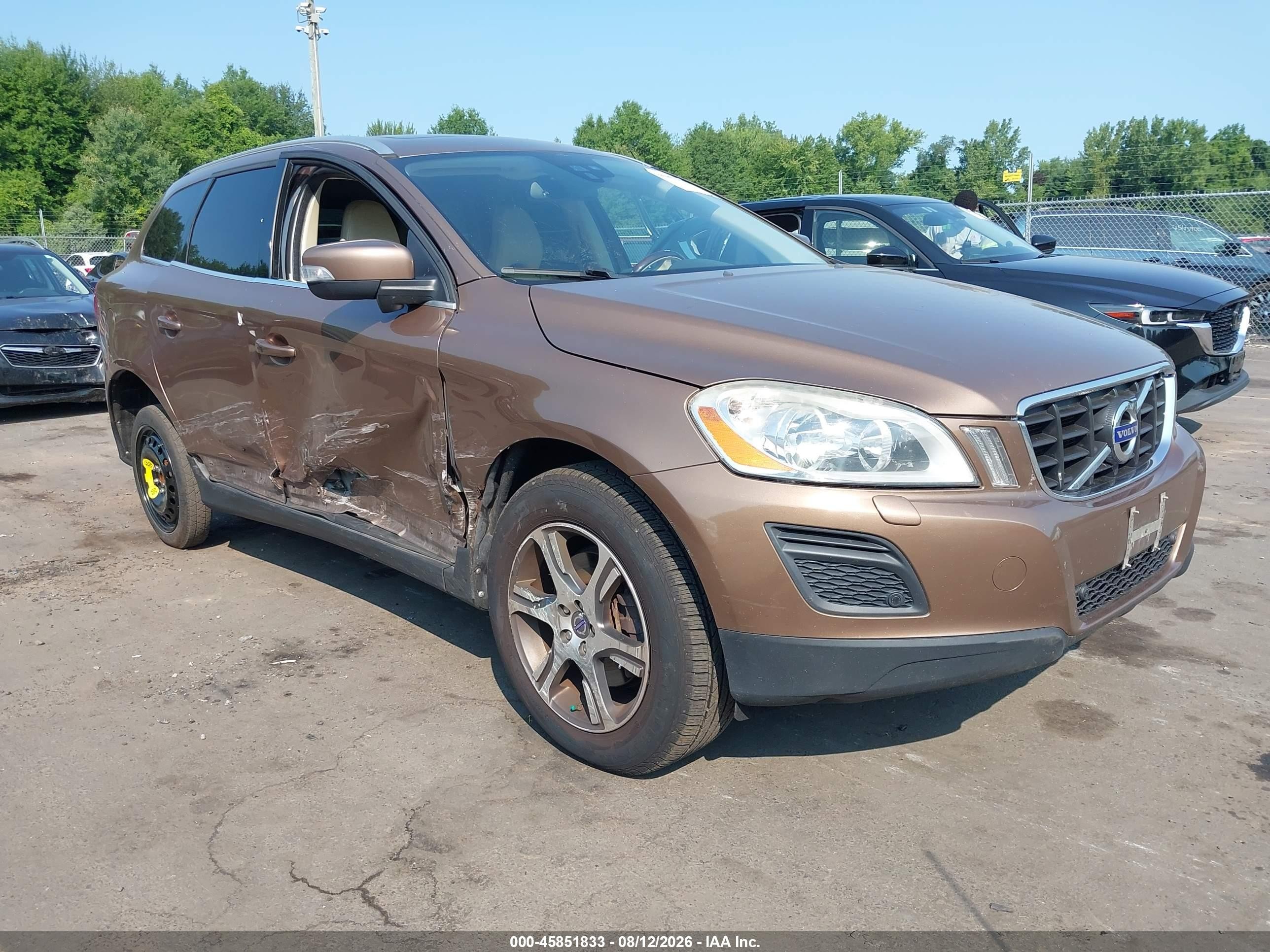 2012 Volvo Xc60 T6/t6 Platinum/t6 Premier Plus/t6 R-design/t6 R-design Platinum/t6 R-design Premier Plus Brown vin: YV4902DZ4C2314882