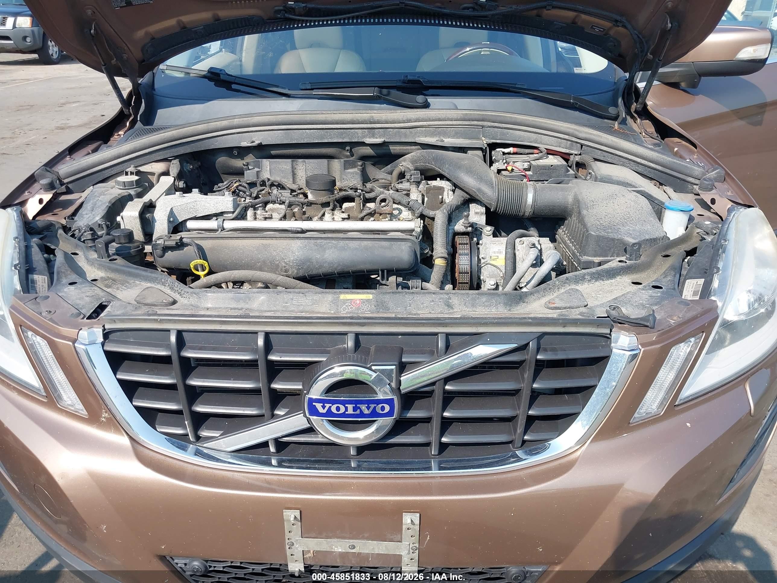 2012 Volvo Xc60 T6/t6 Platinum/t6 Premier Plus/t6 R-design/t6 R-design Platinum/t6 R-design Premier Plus Brown vin: YV4902DZ4C2314882