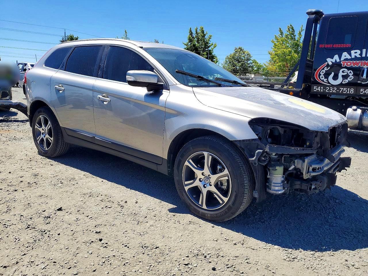 2013 Volvo Xc60 T6 Silver vin: YV4902DZ4D2389406