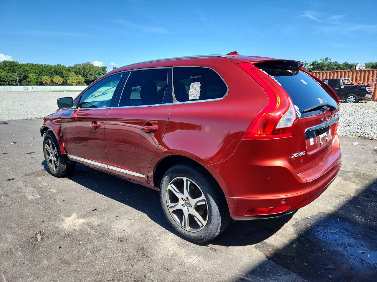 2014 Volvo Xc60 T6 Burgundy vin: YV4902DZ4E2525745