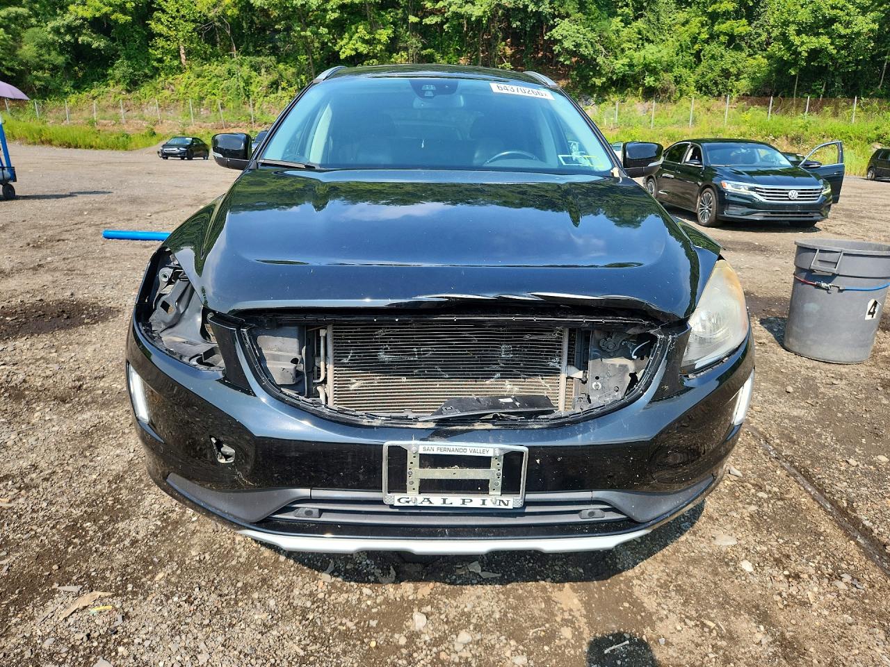 2014 Volvo Xc60 T6 Black vin: YV4902DZ4E2526104