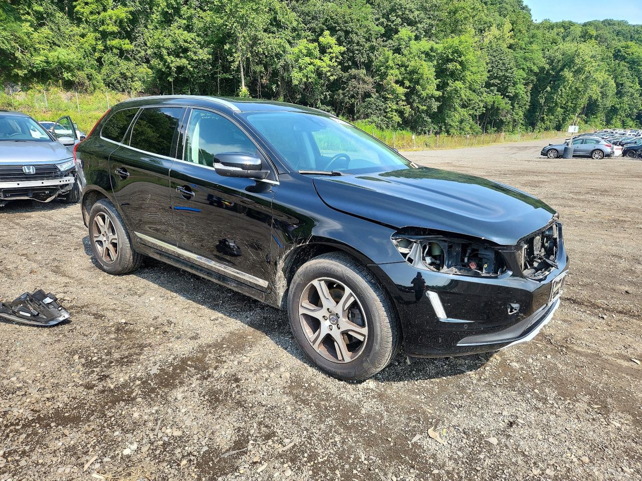 2014 Volvo Xc60 T6 Black vin: YV4902DZ4E2526104