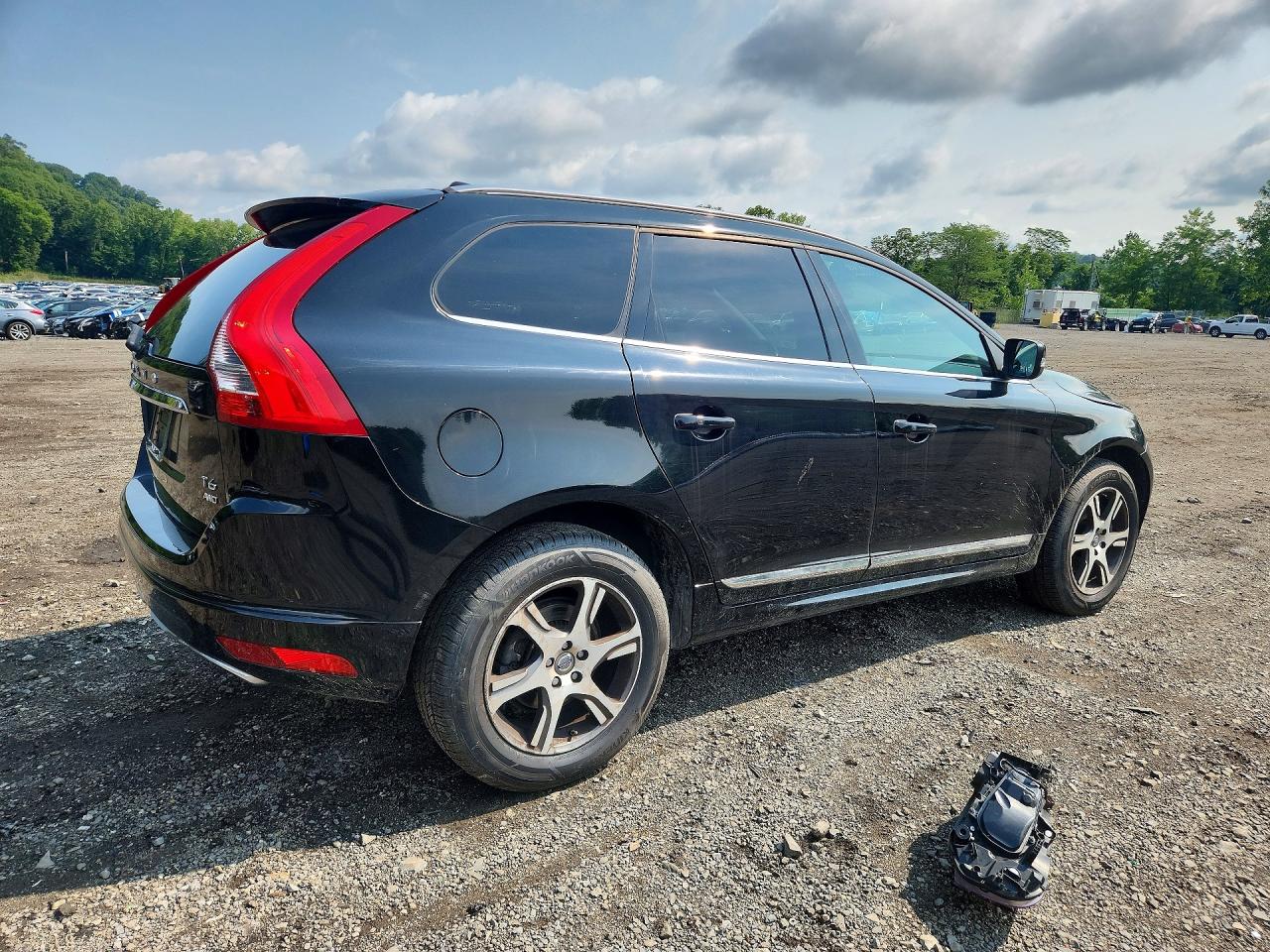 2014 Volvo Xc60 T6 Black vin: YV4902DZ4E2526104