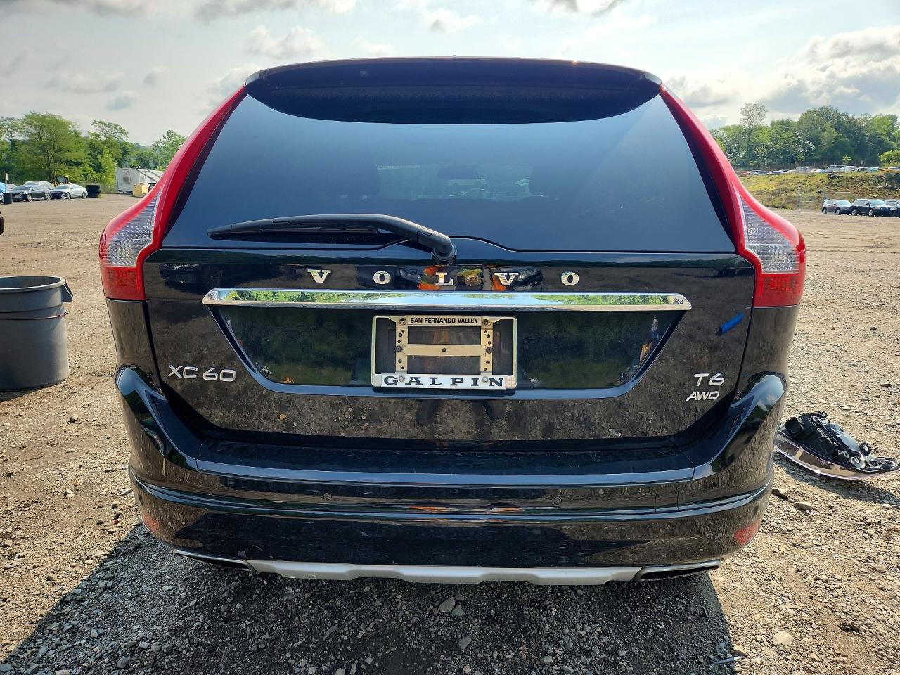 2014 Volvo Xc60 T6 Black vin: YV4902DZ4E2526104