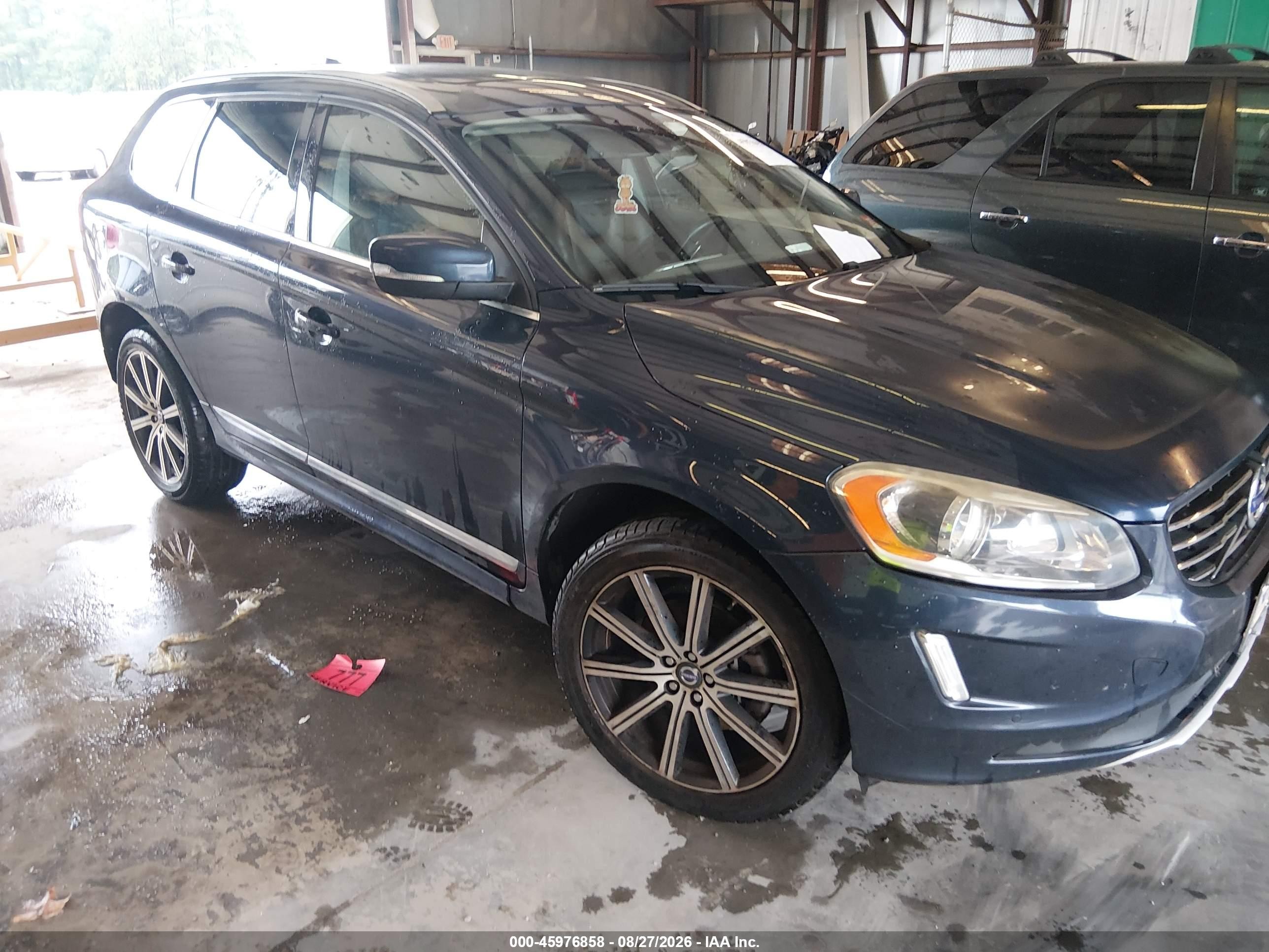 2014 Volvo Xc60 T6 Platinum Blue vin: YV4902DZ4E2536597