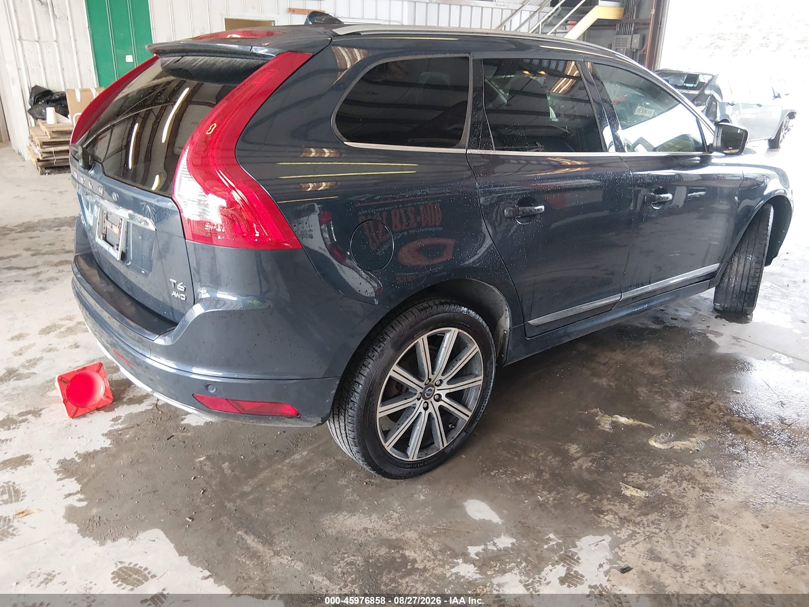 2014 Volvo Xc60 T6 Platinum Blue vin: YV4902DZ4E2536597