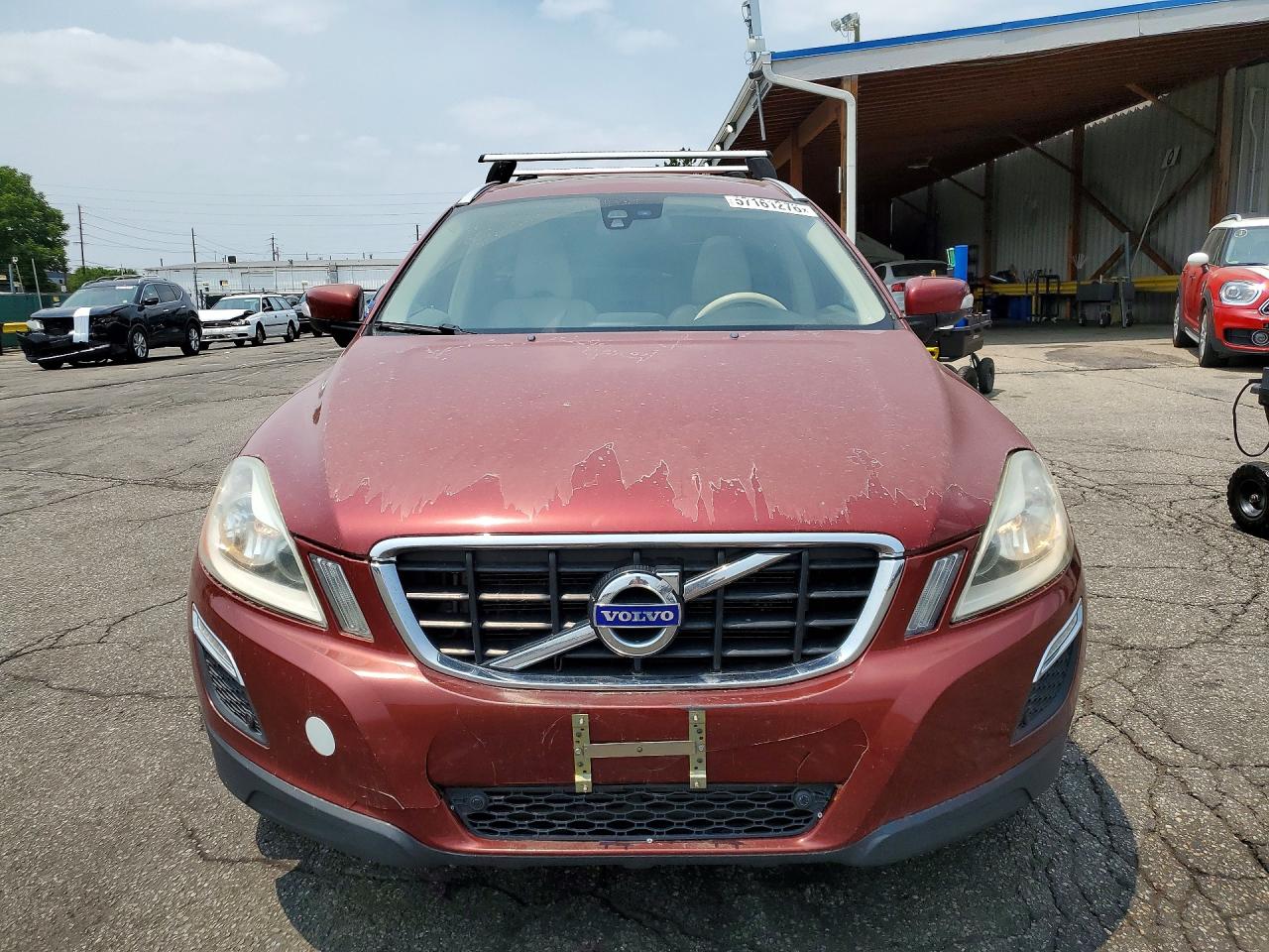 2011 Volvo Xc60 Burgundy vin: YV4902DZ5B2175134