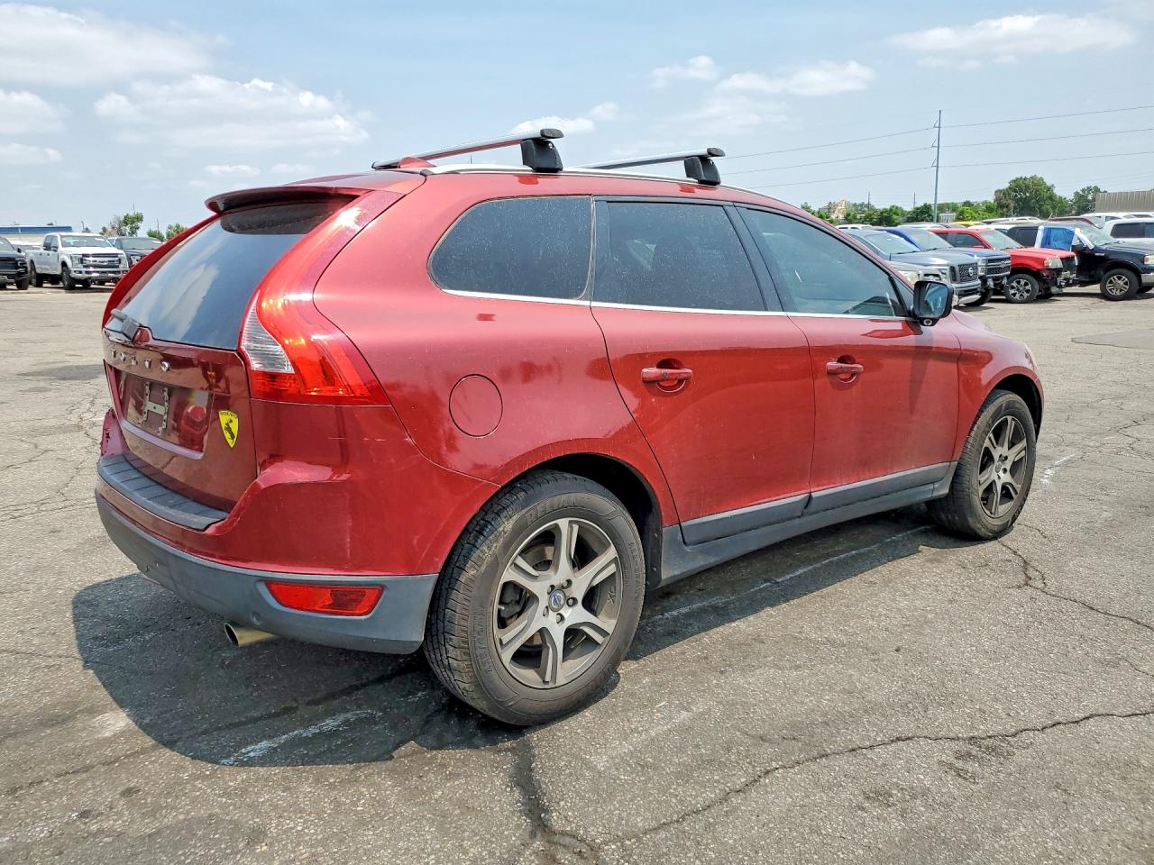 2011 Volvo Xc60 Burgundy vin: YV4902DZ5B2175134