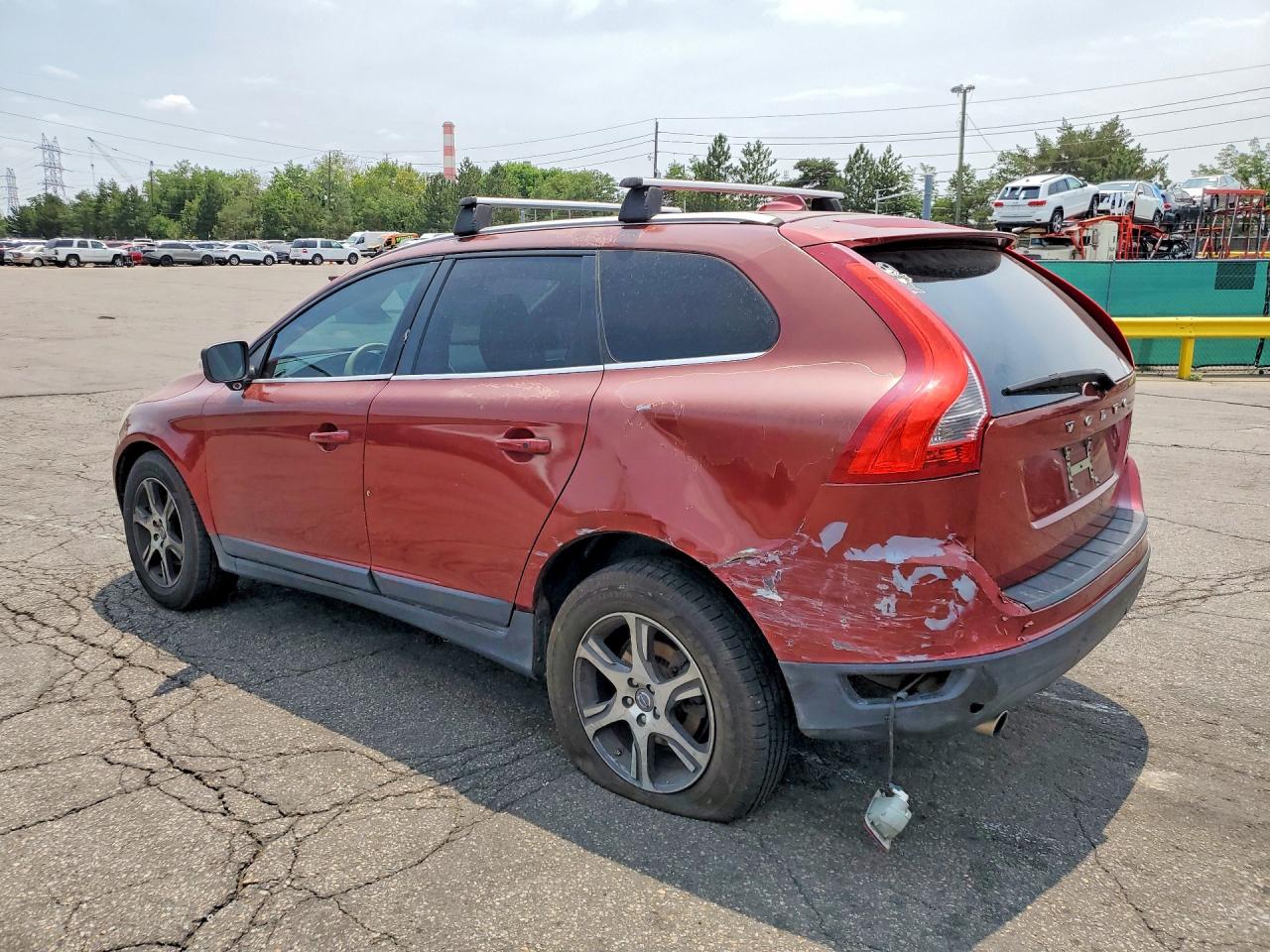 2011 Volvo Xc60 Burgundy vin: YV4902DZ5B2175134