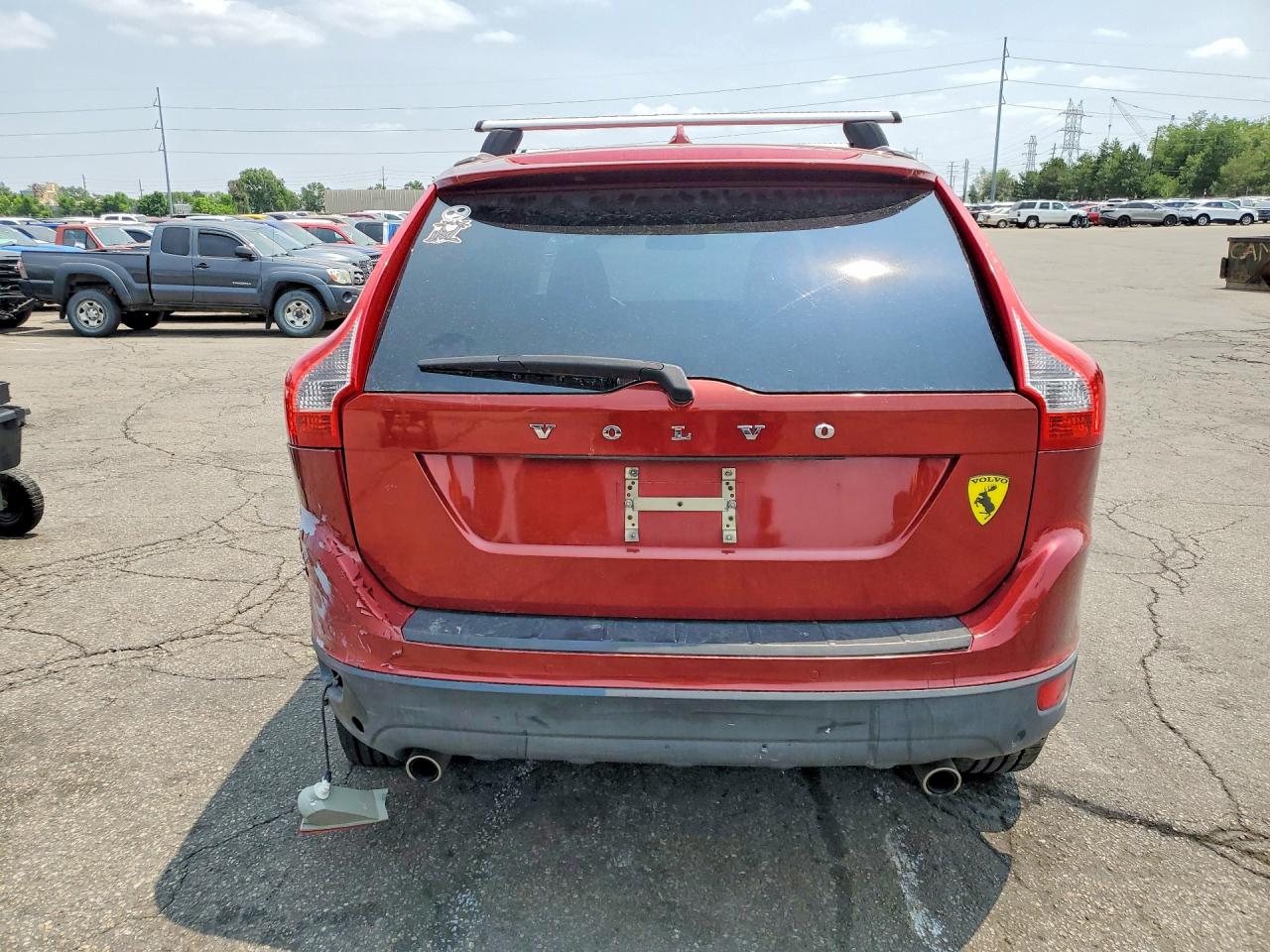 2011 Volvo Xc60 Burgundy vin: YV4902DZ5B2175134