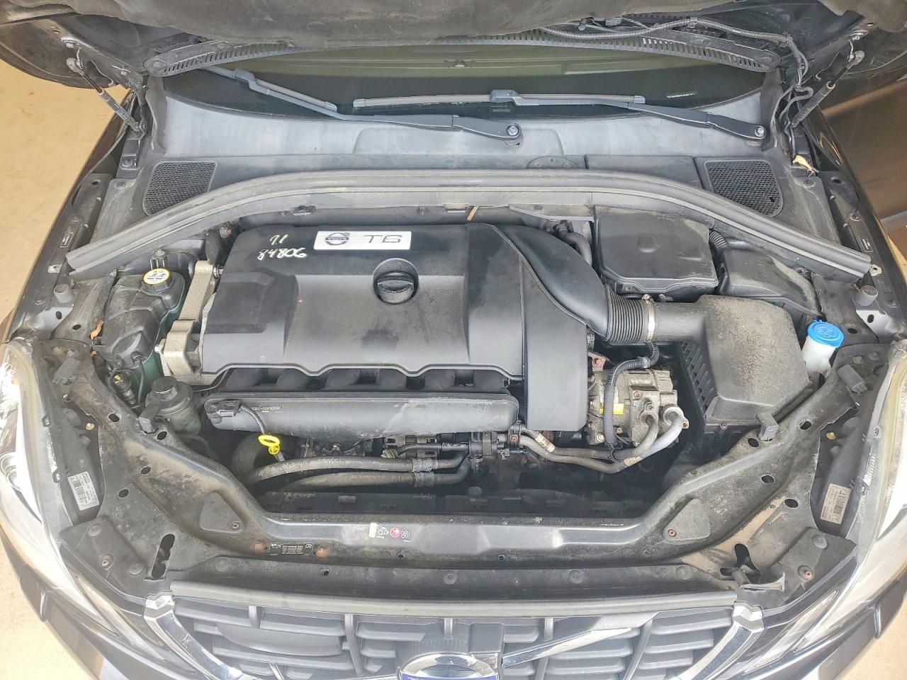 2012 Volvo Xc60 T6 Black vin: YV4902DZ5C2243112