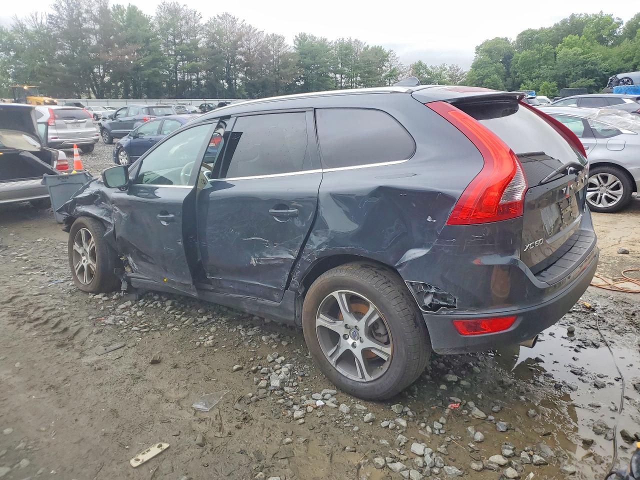 2012 Volvo Xc60 T6 Black vin: YV4902DZ5C2245426
