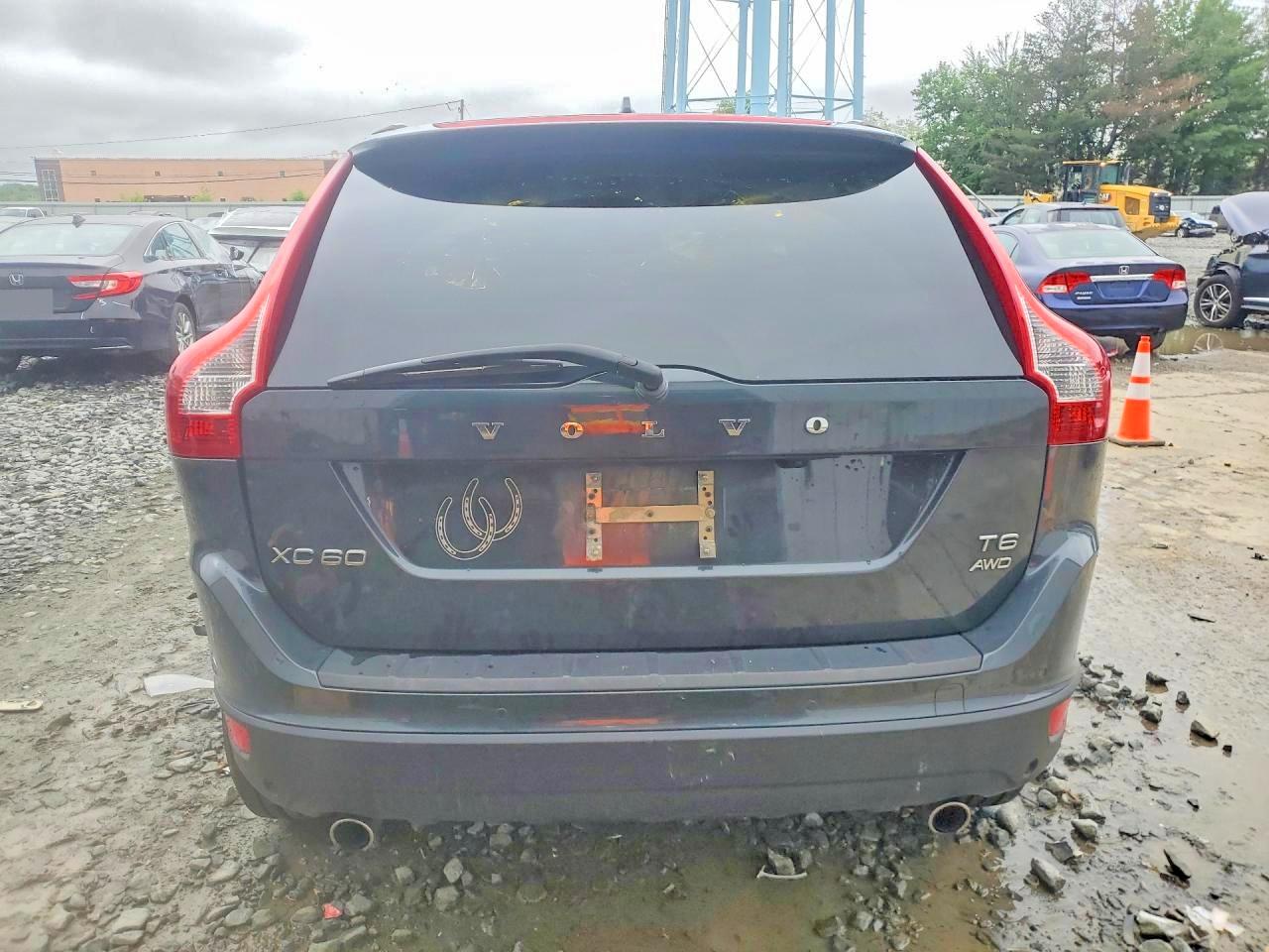 2012 Volvo Xc60 T6 Black vin: YV4902DZ5C2245426