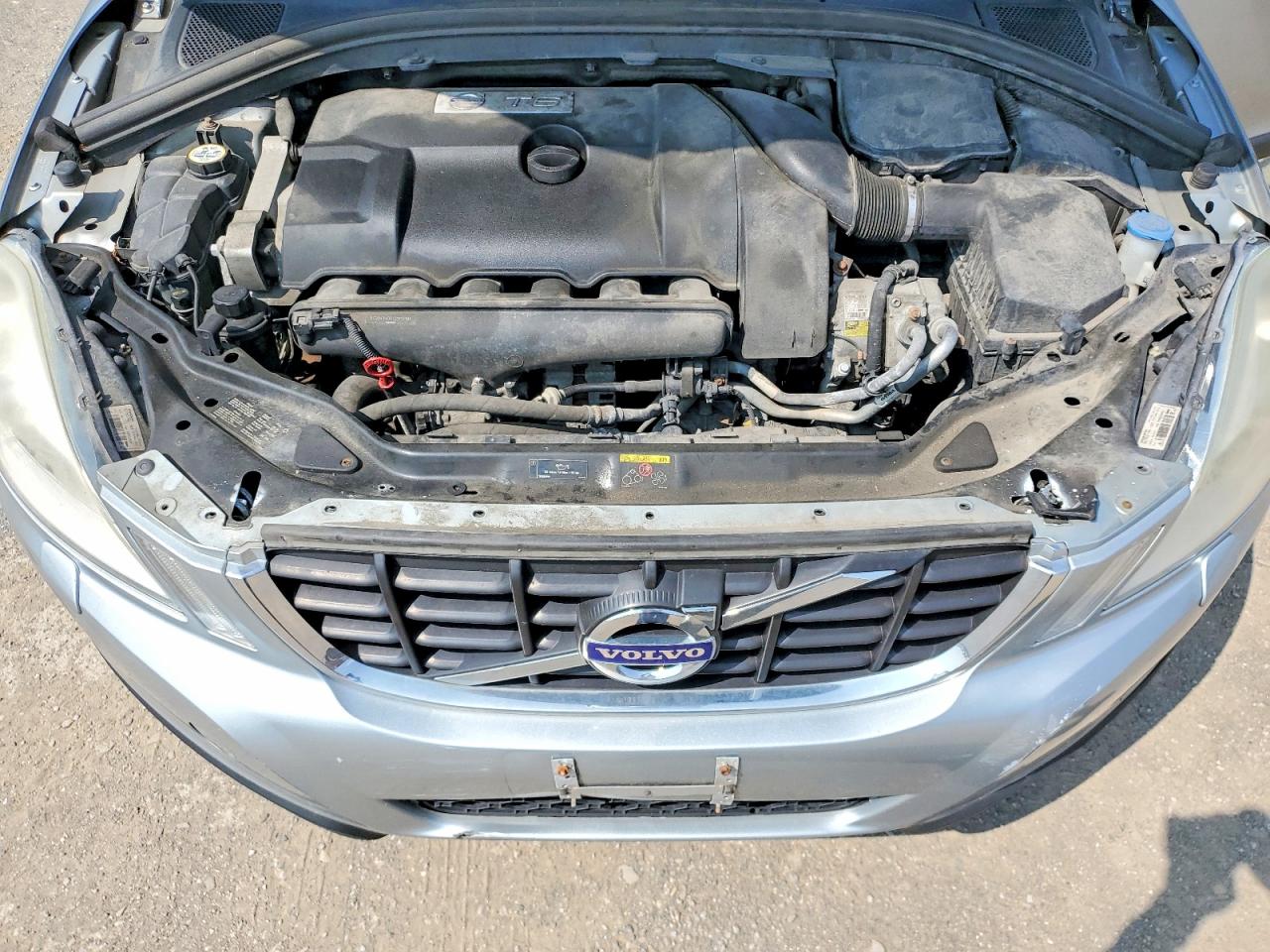 2012 Volvo Xc60 T6 Silver vin: YV4902DZ5C2296473
