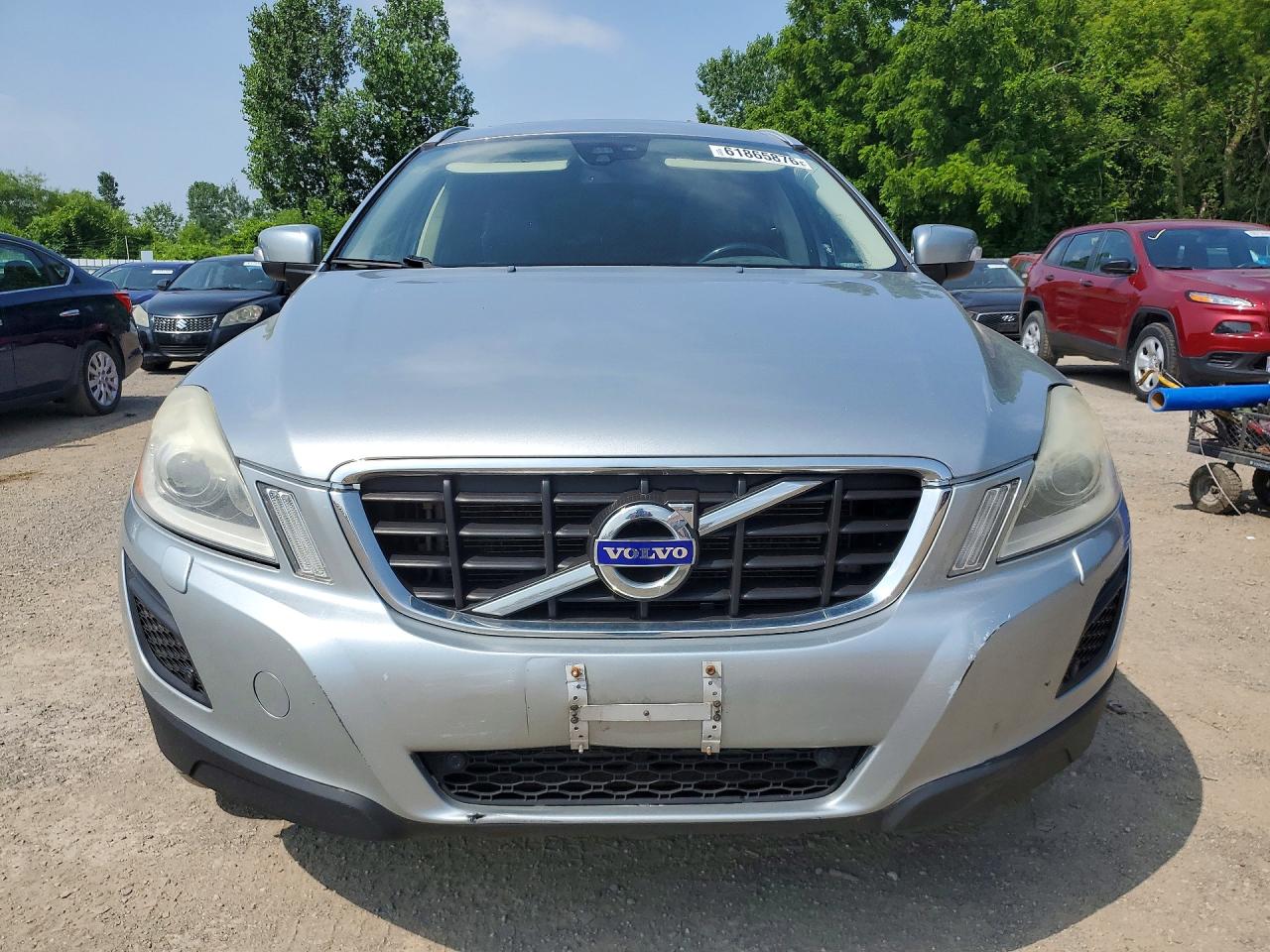 2012 Volvo Xc60 T6 Silver vin: YV4902DZ5C2296473