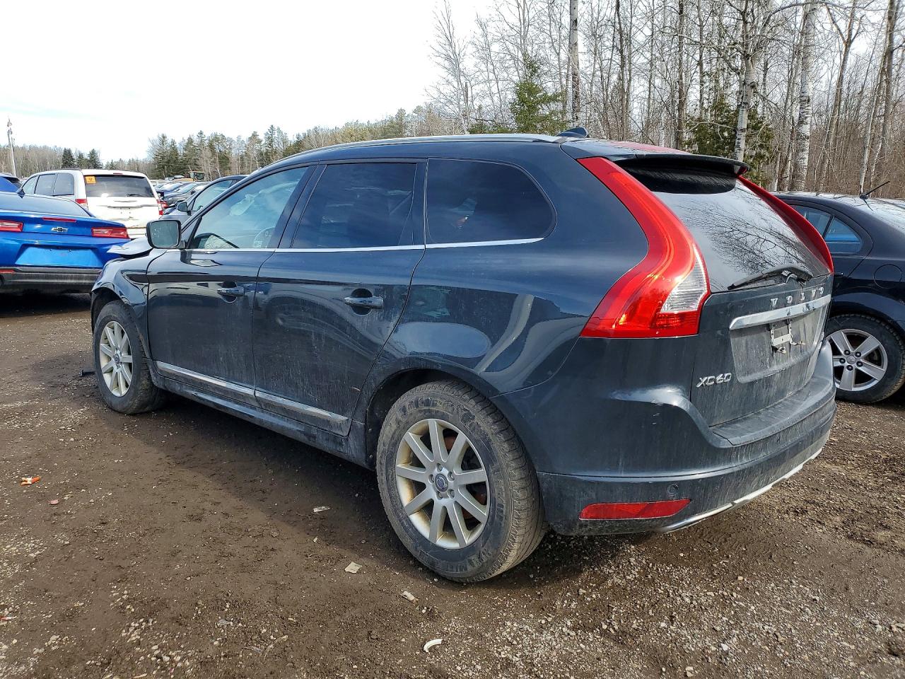 2014 Volvo Xc60 T6 Black vin: YV4902DZ5E2536642