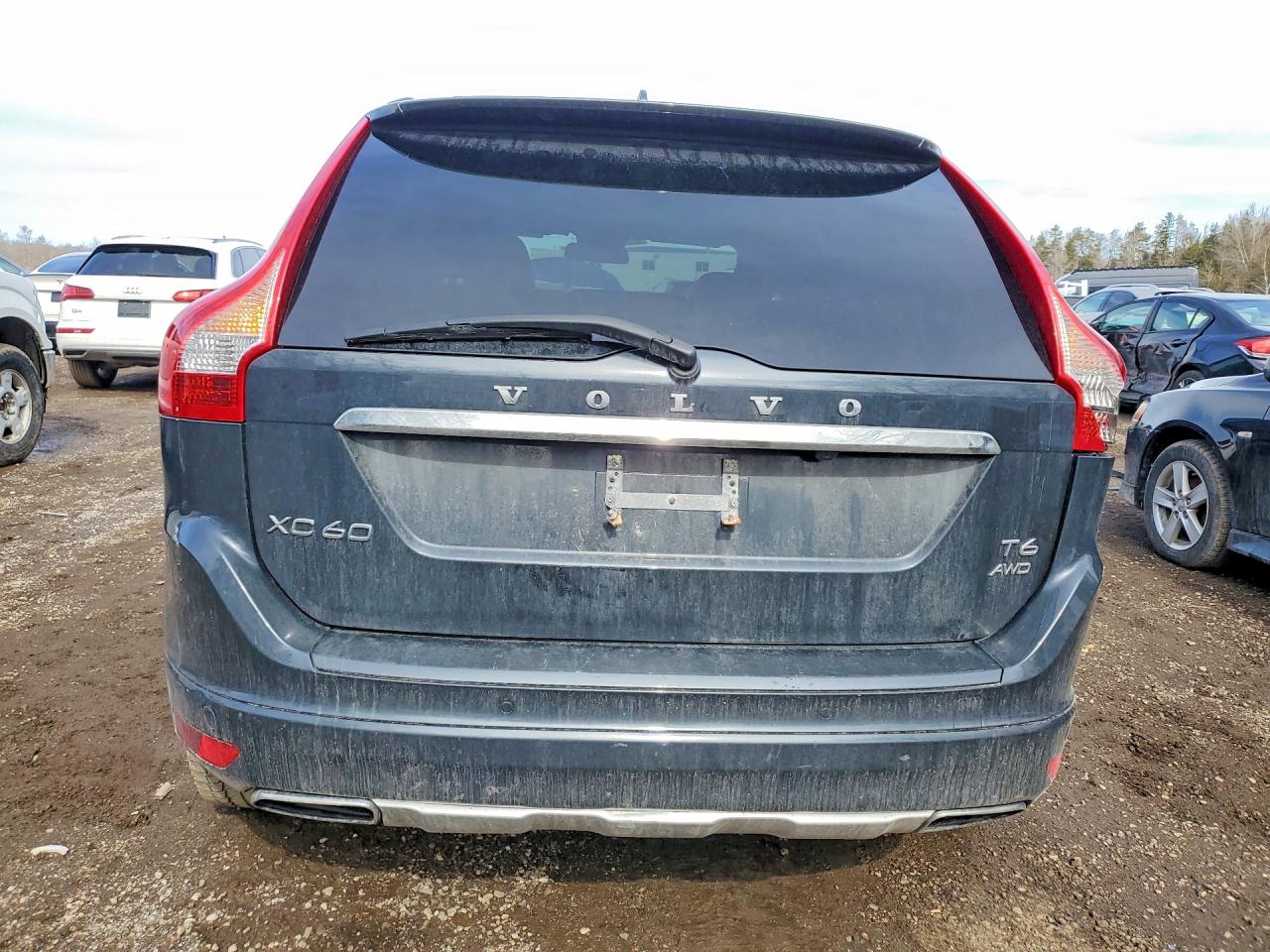 2014 Volvo Xc60 T6 Black vin: YV4902DZ5E2536642