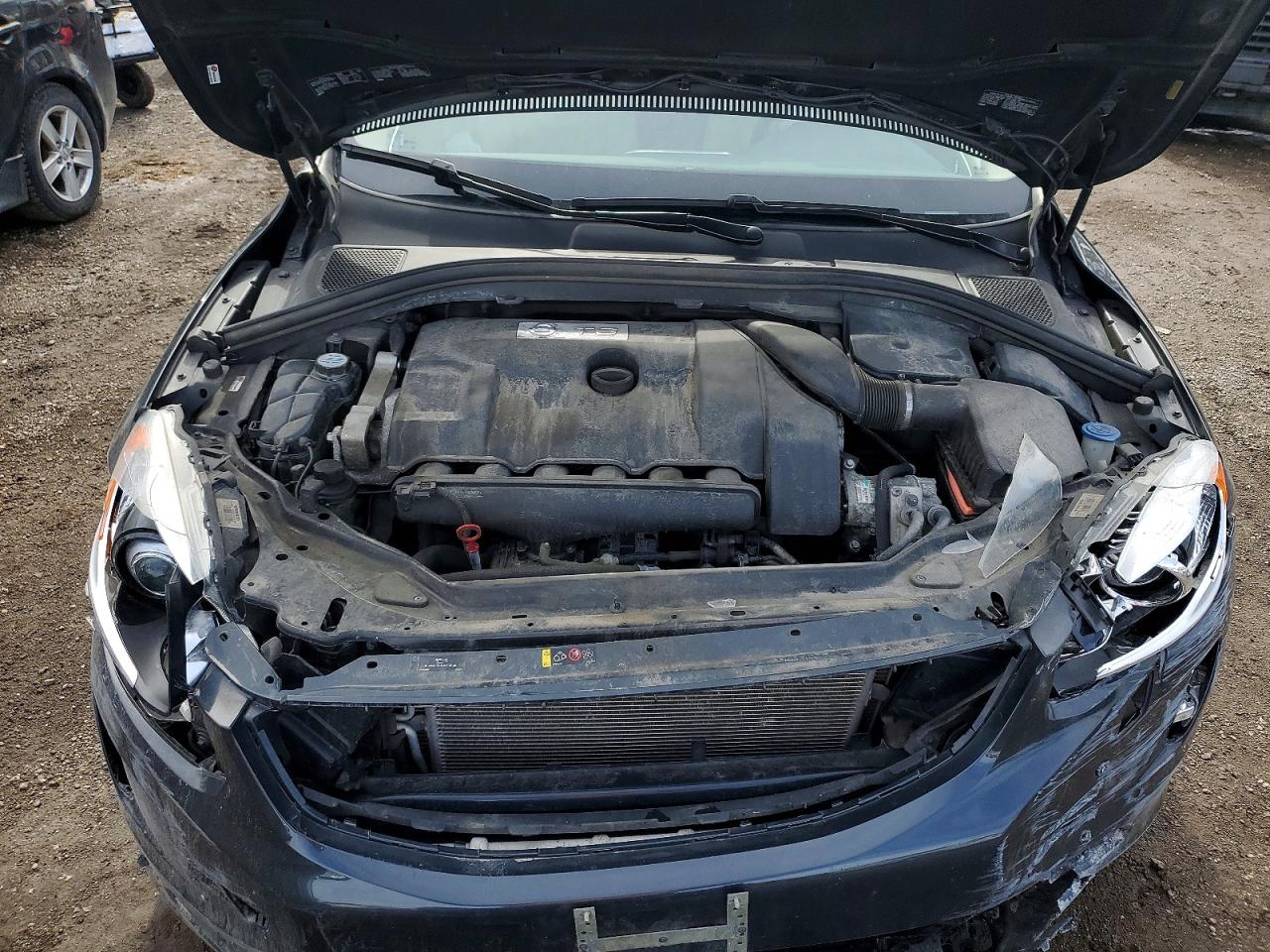 2014 Volvo Xc60 T6 Black vin: YV4902DZ5E2536642