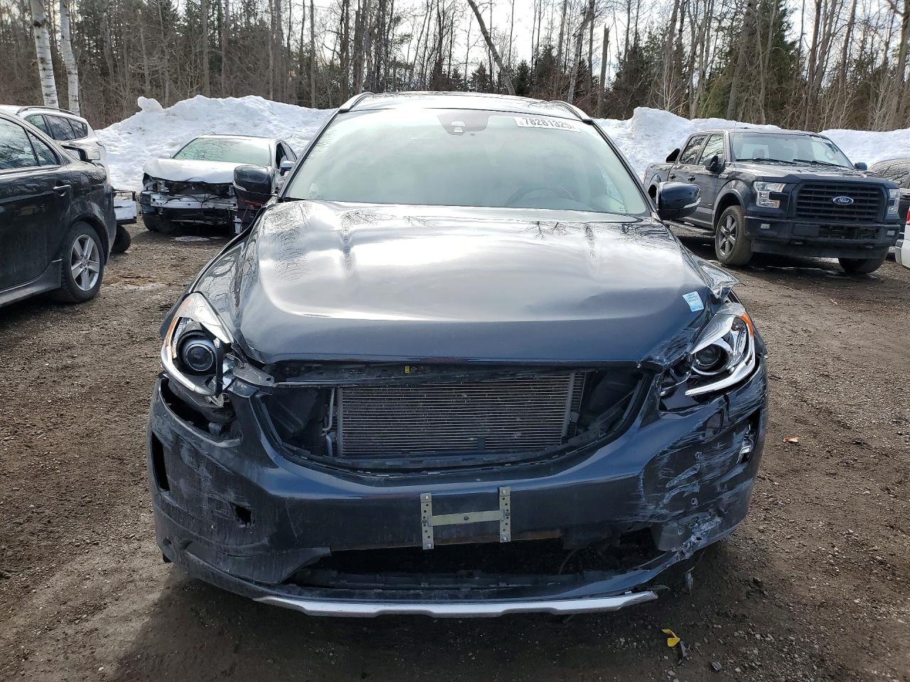 2014 Volvo Xc60 T6 Black vin: YV4902DZ5E2536642