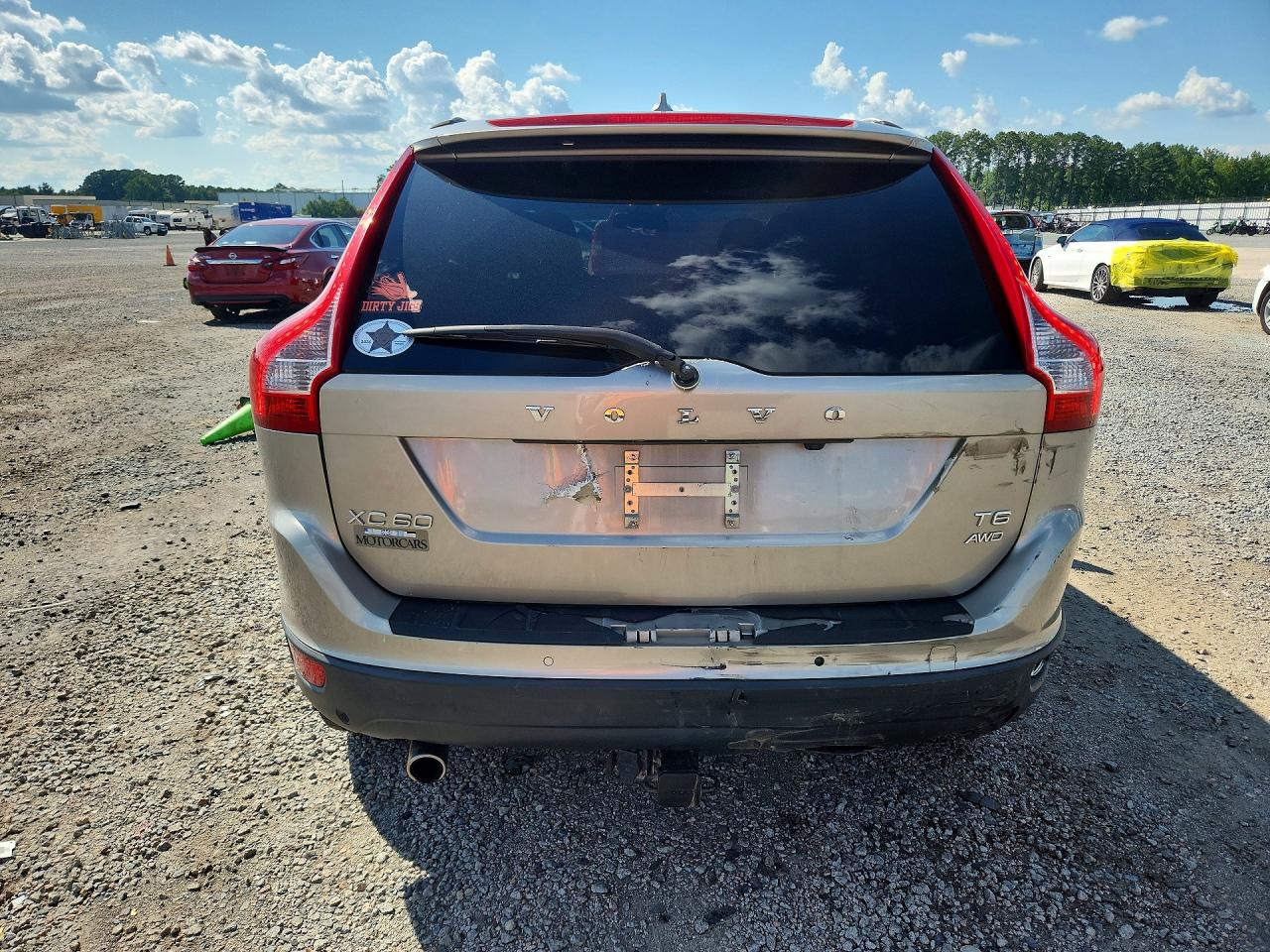 2012 Volvo Xc60 T6 Бежевый vin: YV4902DZ6C2295994