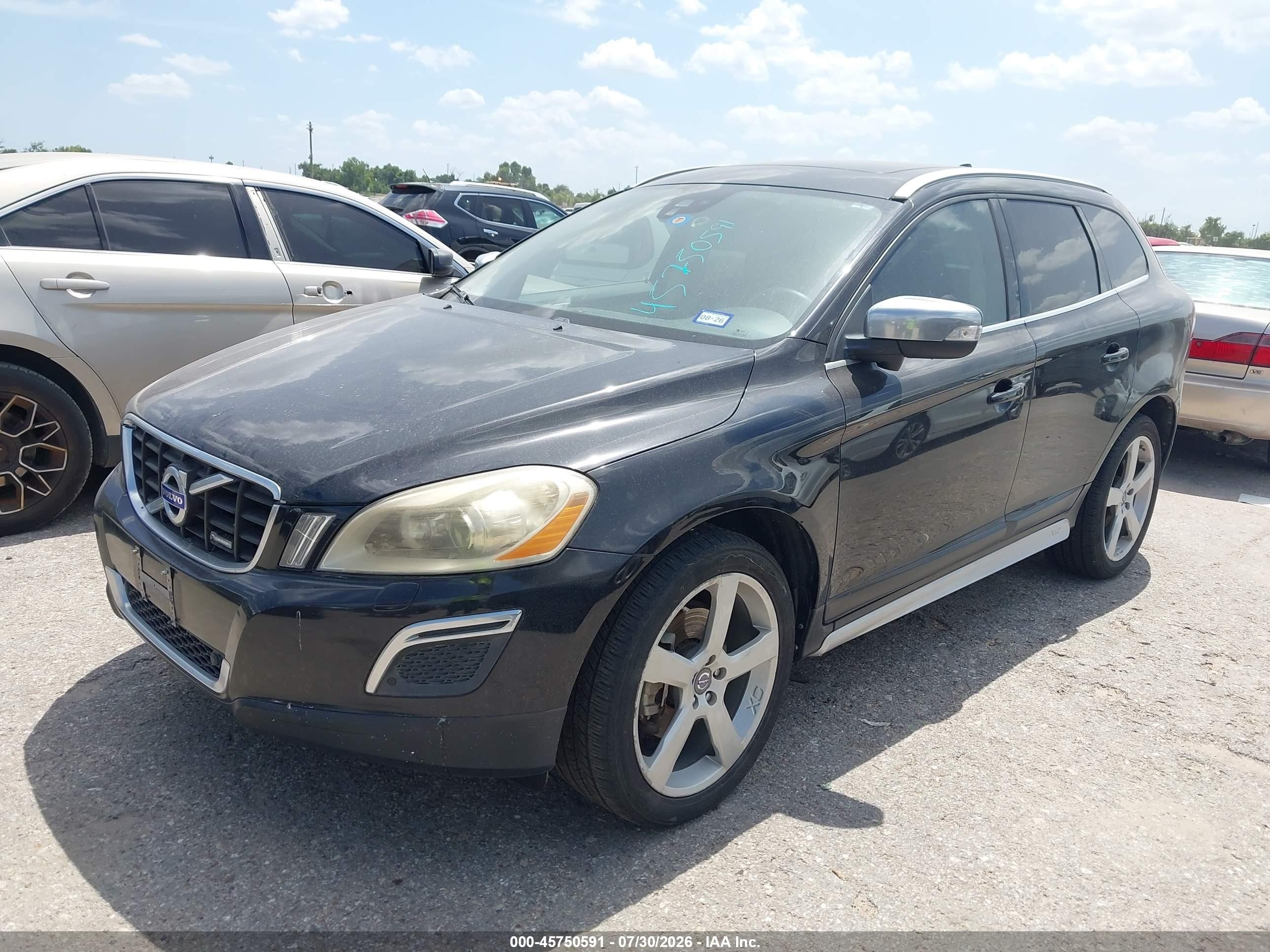 2012 Volvo Xc60 T6/t6 Platinum/t6 Premier Plus/t6 R-design/t6 R-design Platinum/t6 R-design Premier Plus Black vin: YV4902DZ6C2326161