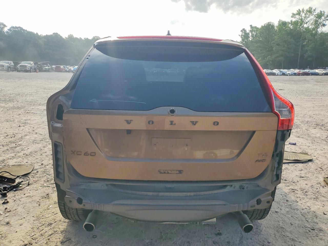 2013 Volvo Xc60 T6 Brown vin: YV4902DZ6D2369626