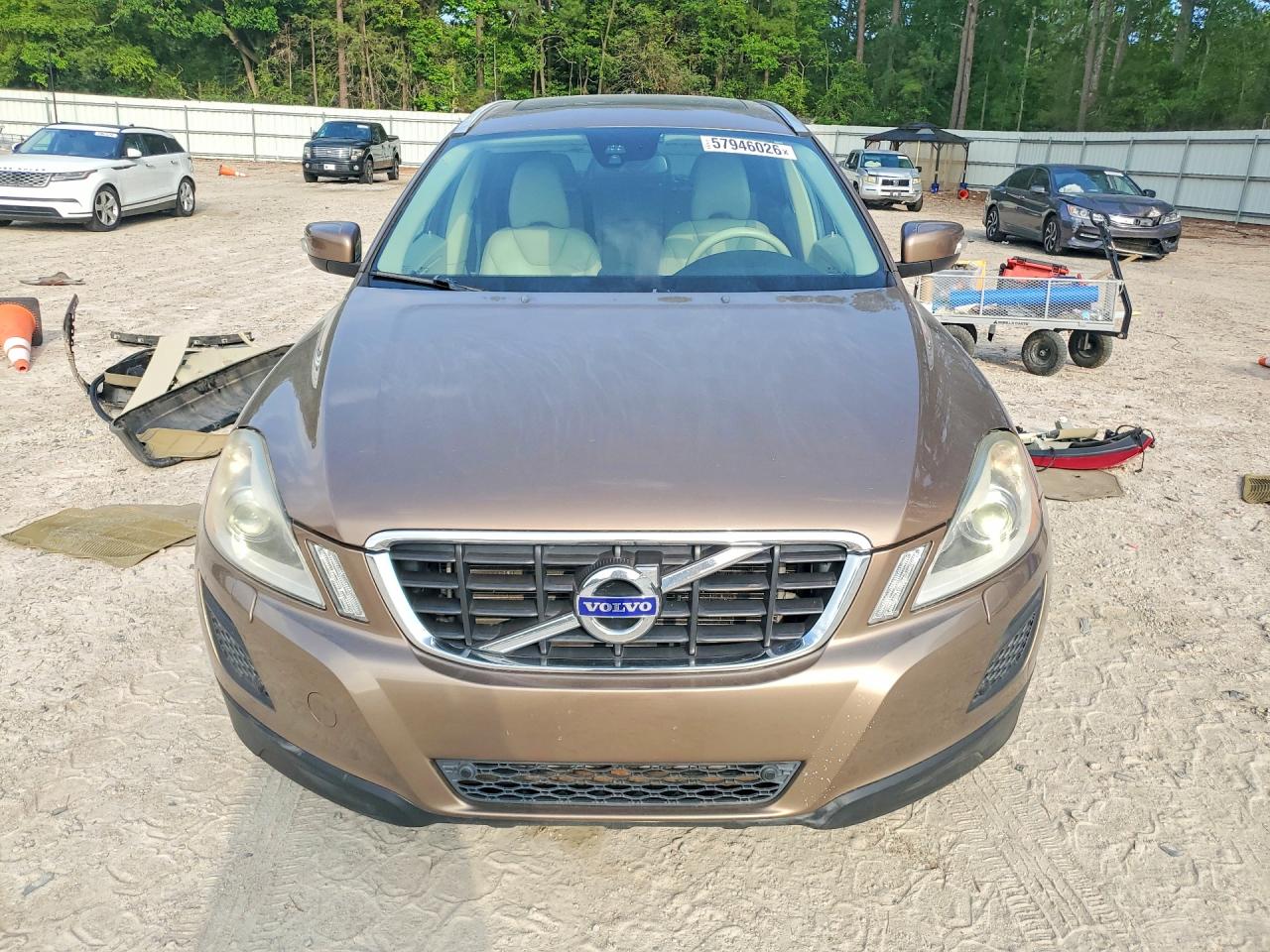 2013 Volvo Xc60 T6 Brown vin: YV4902DZ6D2369626