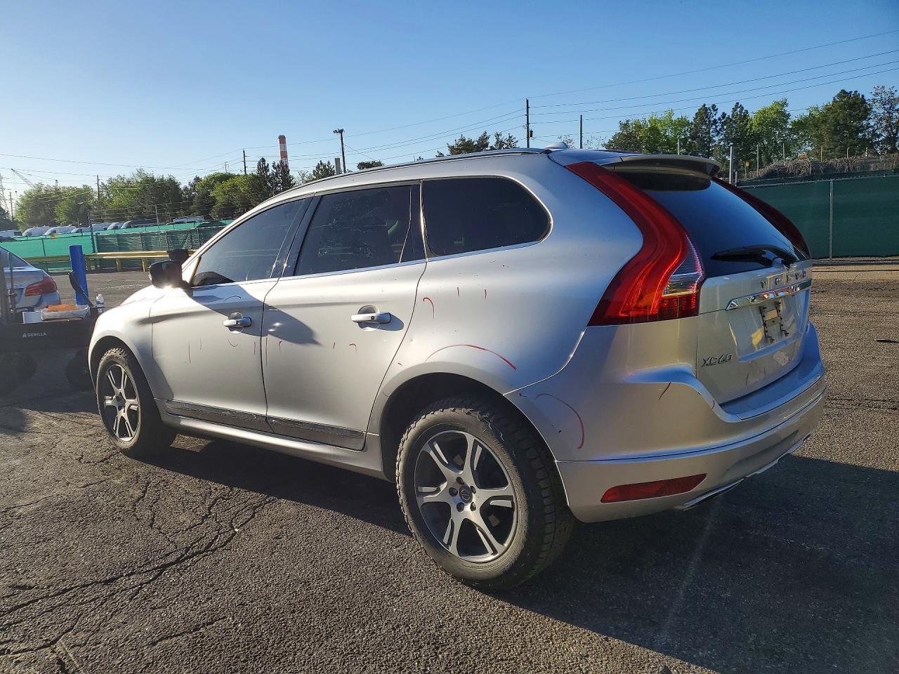 2014 Volvo Xc60 T6 Silver vin: YV4902DZ6E2556107