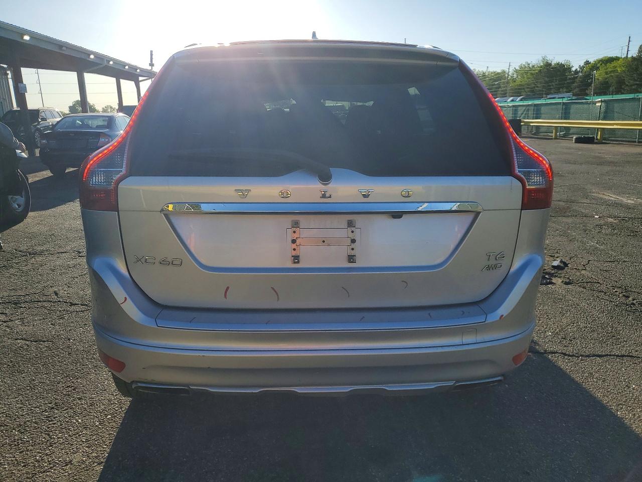 2014 Volvo Xc60 T6 Silver vin: YV4902DZ6E2556107