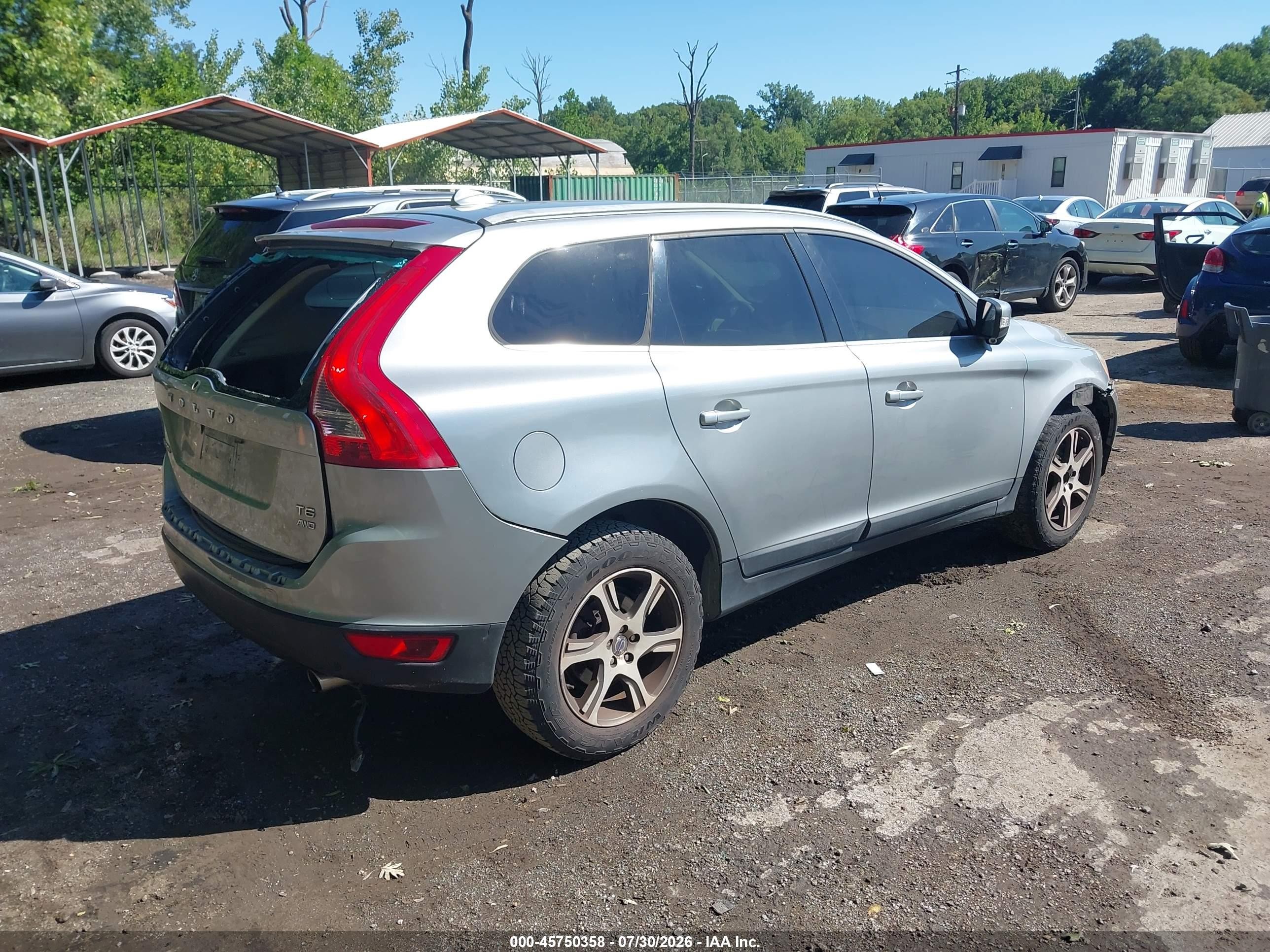 2011 Volvo Xc60 T6/t6 R-design Silver vin: YV4902DZ7B2214709