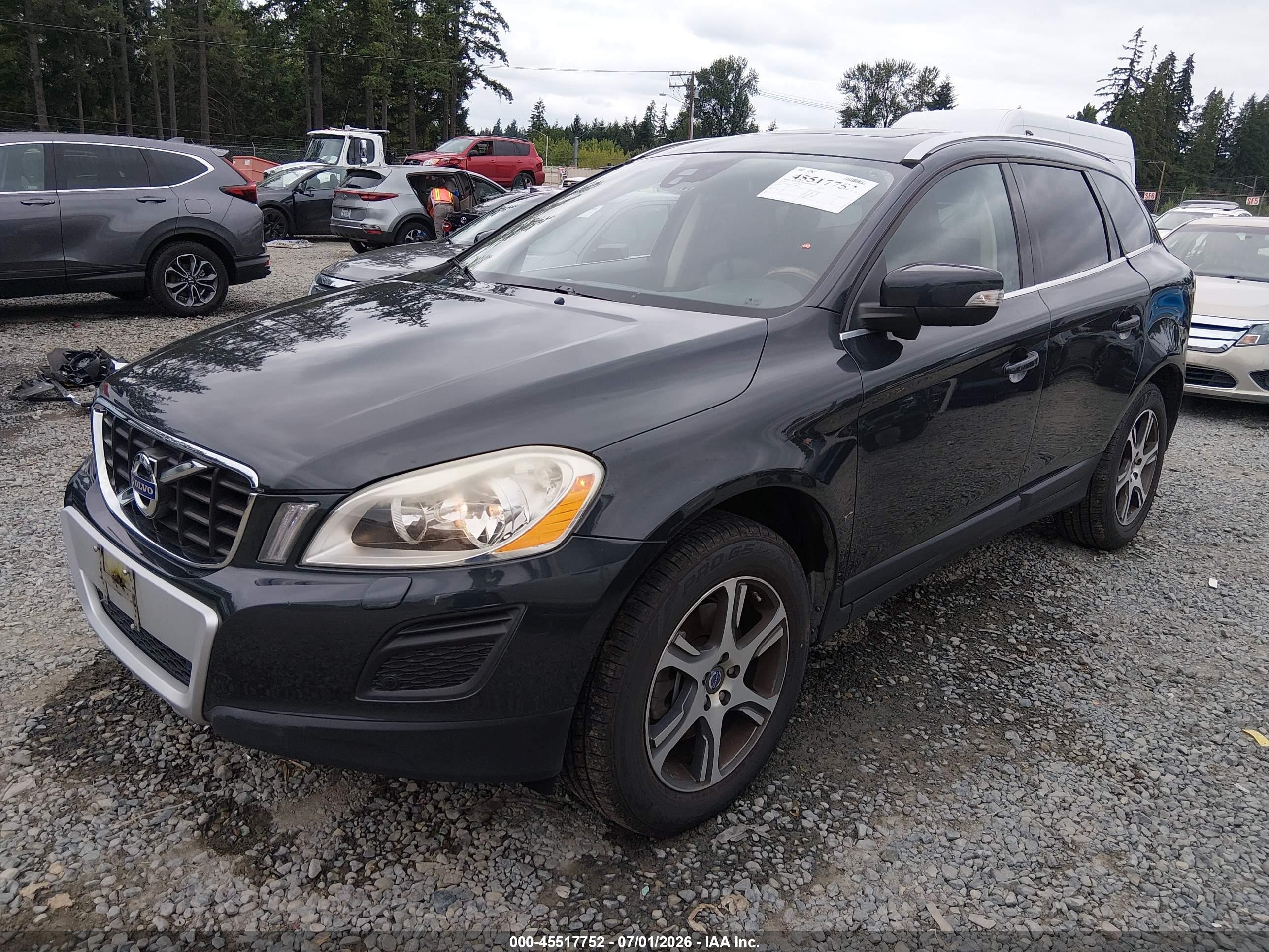 2012 Volvo Xc60 T6/t6 Platinum/t6 Premier Plus/t6 R-design/t6 R-design Platinum/t6 R-design Premier Plus Gray vin: YV4902DZ7C2289508