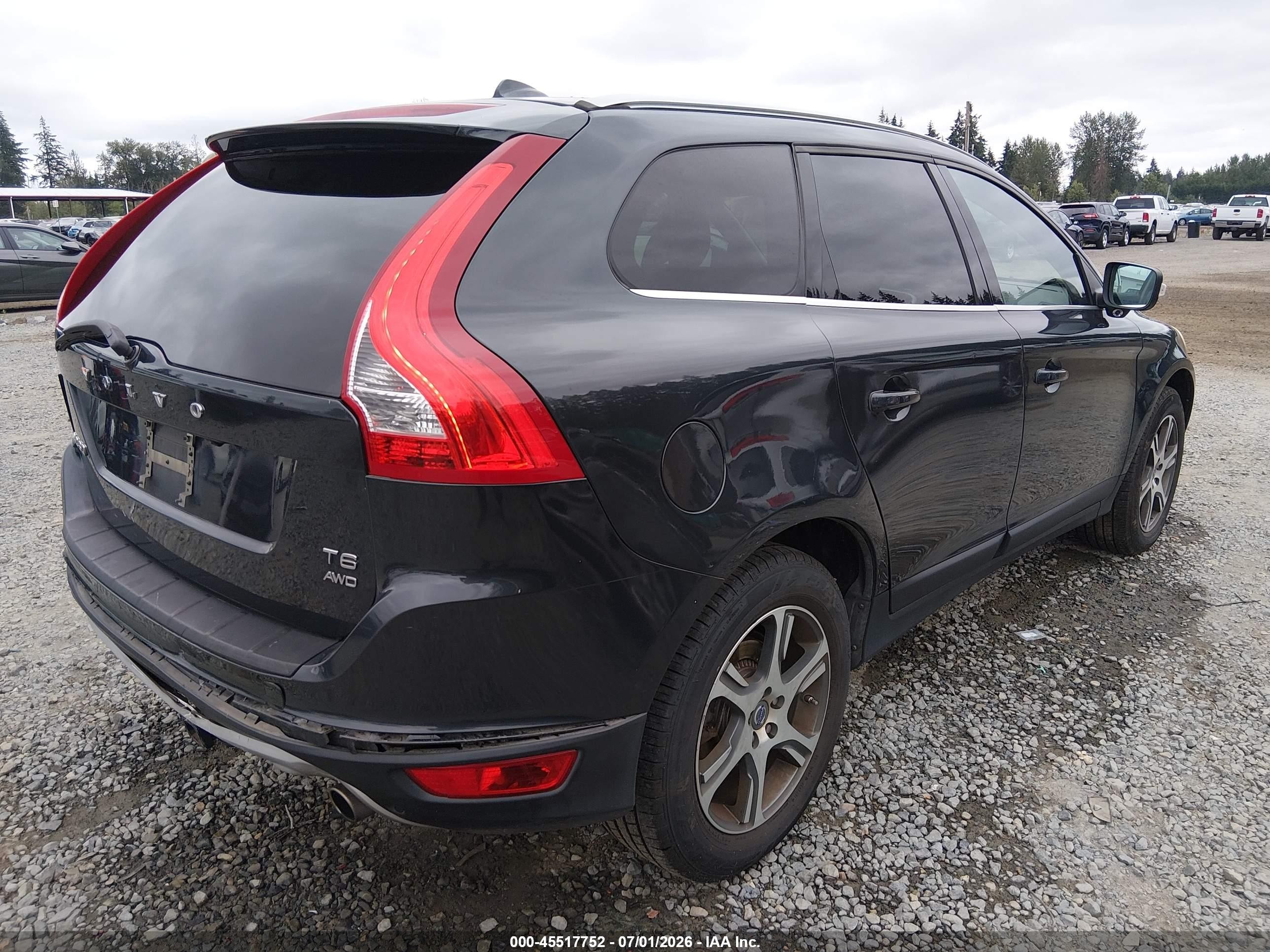 2012 Volvo Xc60 T6/t6 Platinum/t6 Premier Plus/t6 R-design/t6 R-design Platinum/t6 R-design Premier Plus Gray vin: YV4902DZ7C2289508