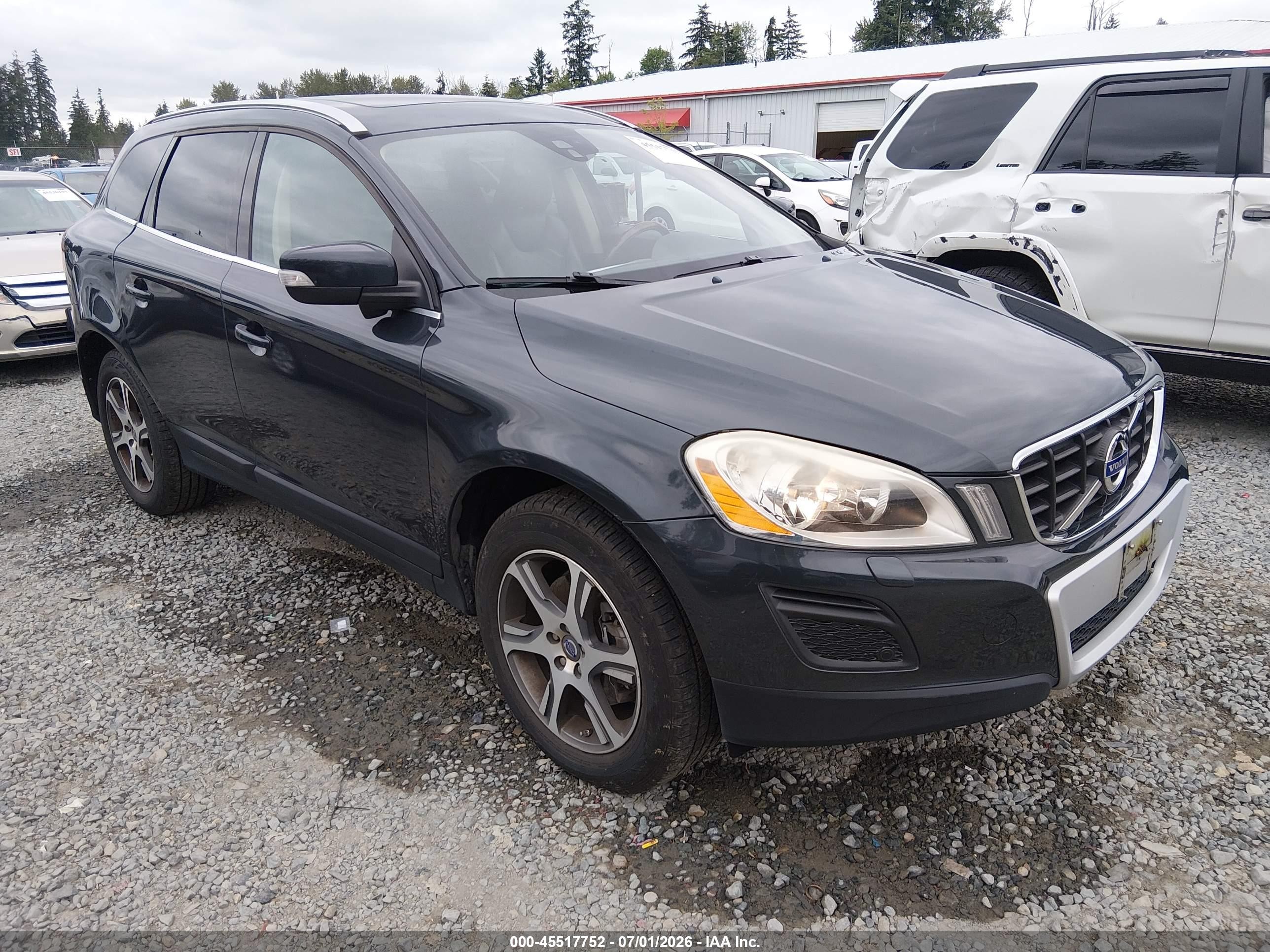 2012 Volvo Xc60 T6/t6 Platinum/t6 Premier Plus/t6 R-design/t6 R-design Platinum/t6 R-design Premier Plus Gray vin: YV4902DZ7C2289508