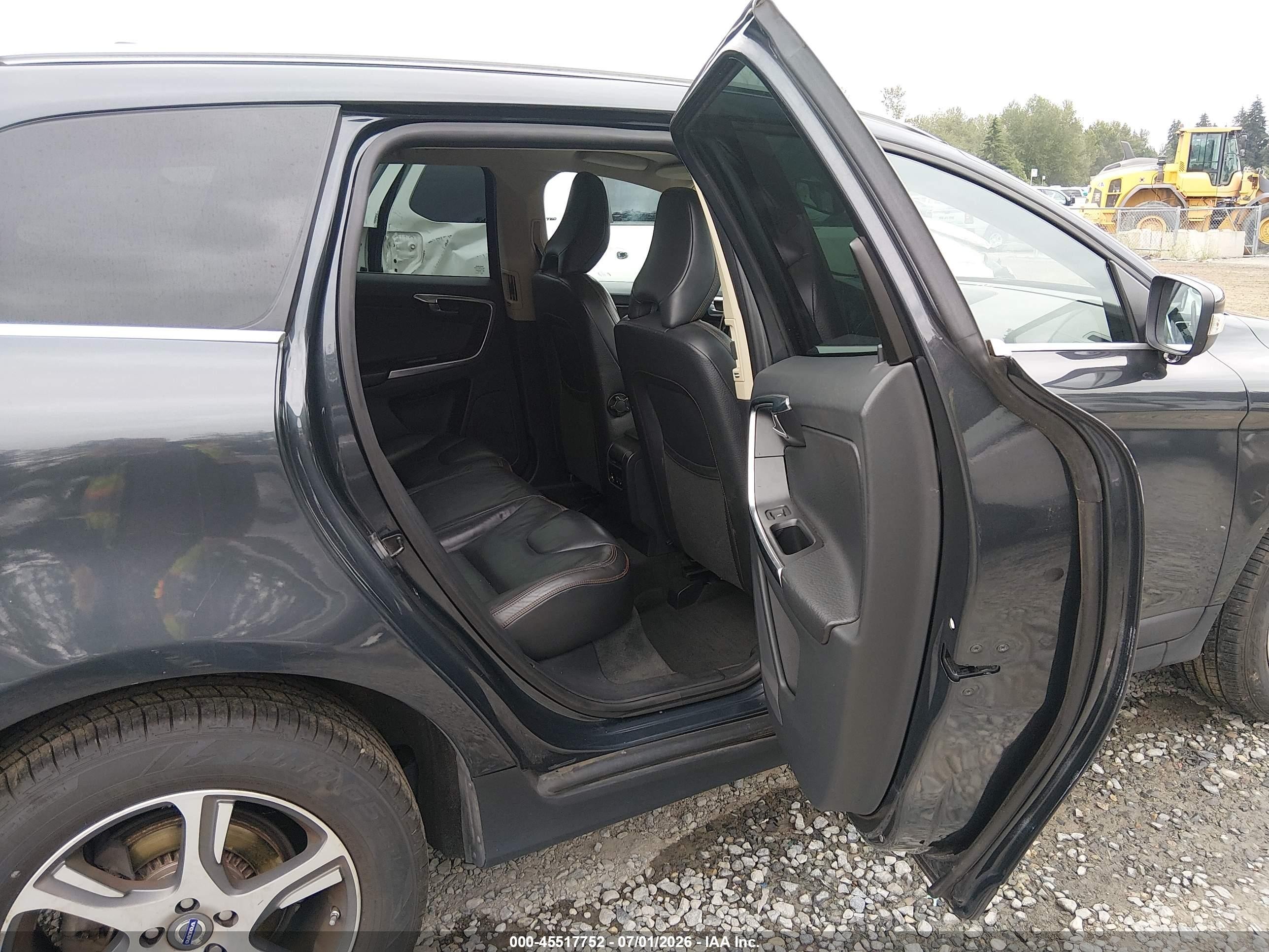 2012 Volvo Xc60 T6/t6 Platinum/t6 Premier Plus/t6 R-design/t6 R-design Platinum/t6 R-design Premier Plus Gray vin: YV4902DZ7C2289508